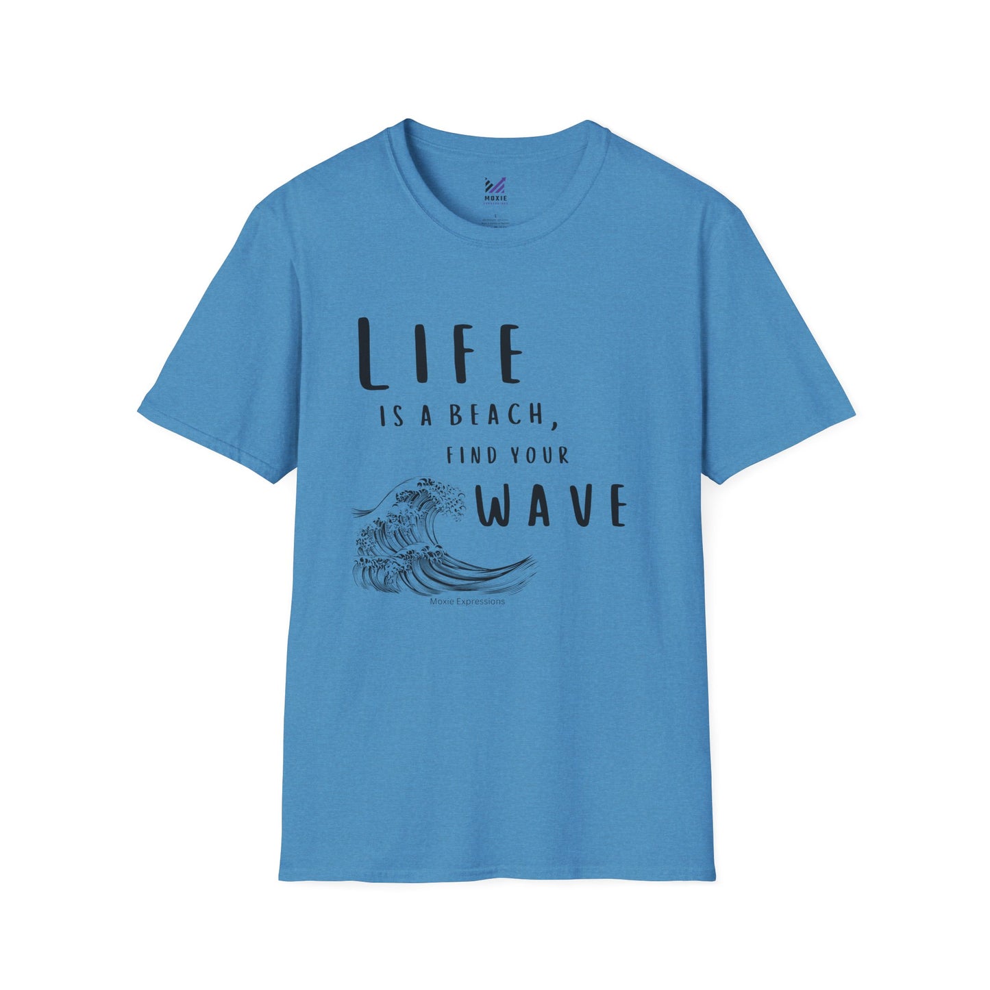 Catch the Wave Unisex Softstyle Crewneck T-Shirt