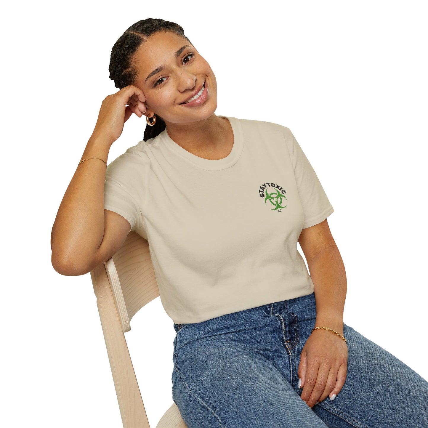 Stay Toxic Unisex Softstyle Crewneck T-Shirt