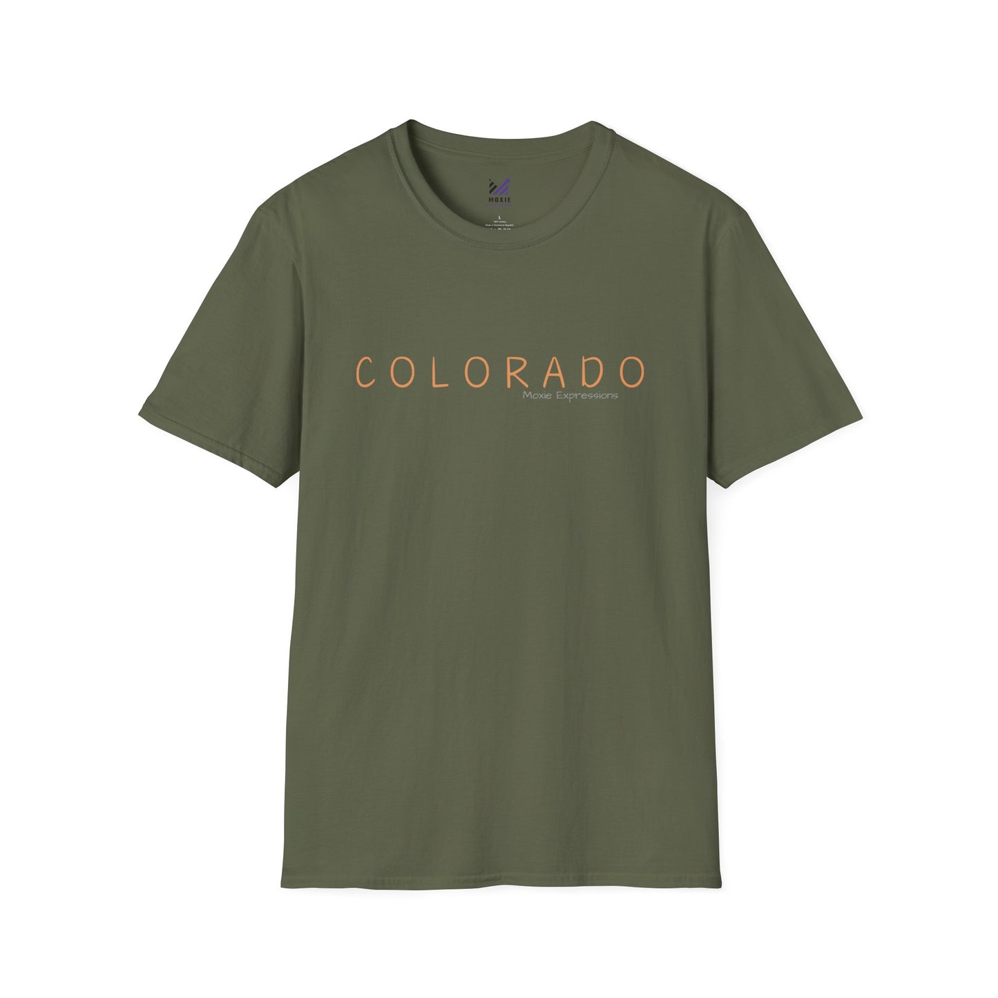 Colorado Cadet Wings Unisex Softstyle Crewneck T-Shirt