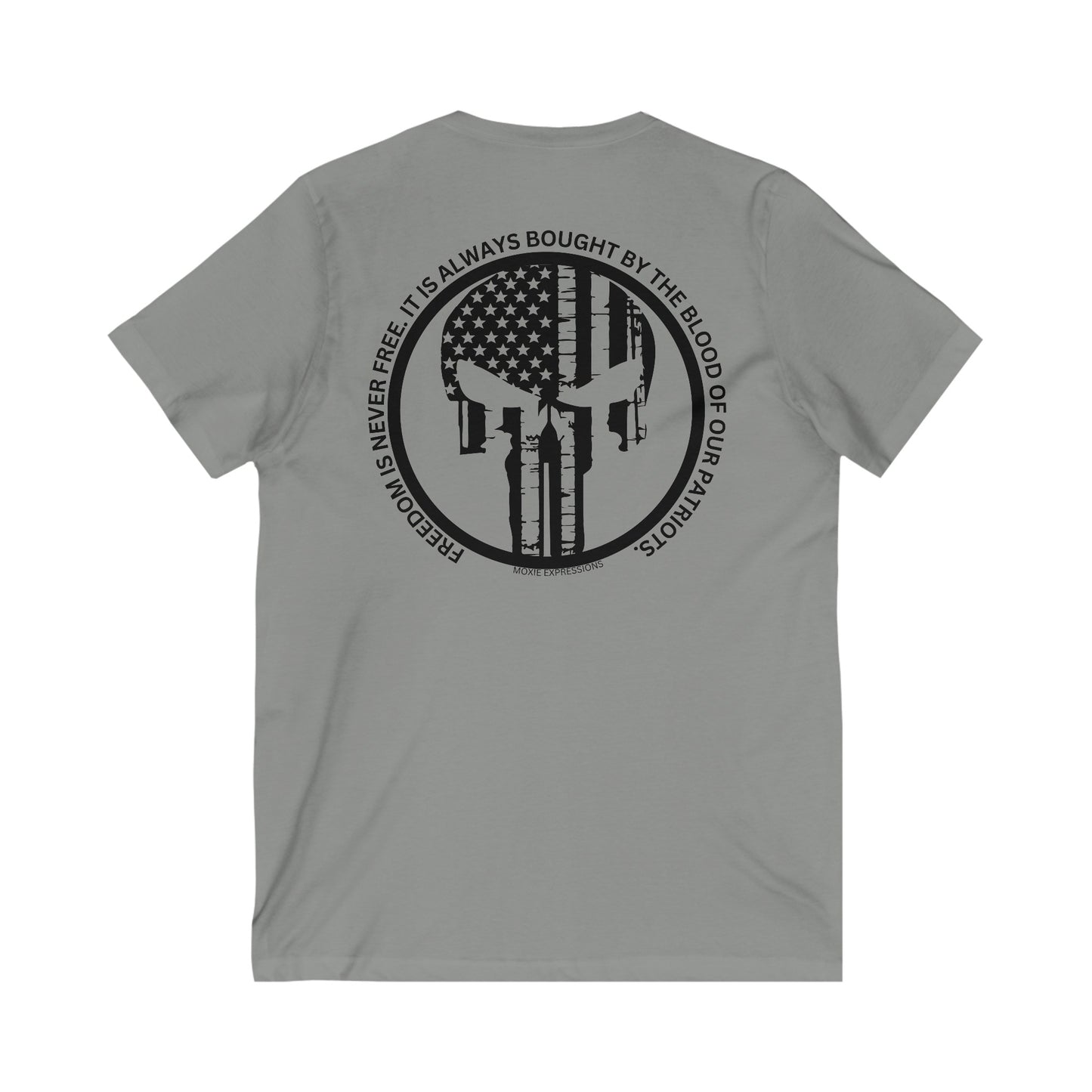 Freedom Guardian Unisex Jersey Short Sleeve V-Neck Tee