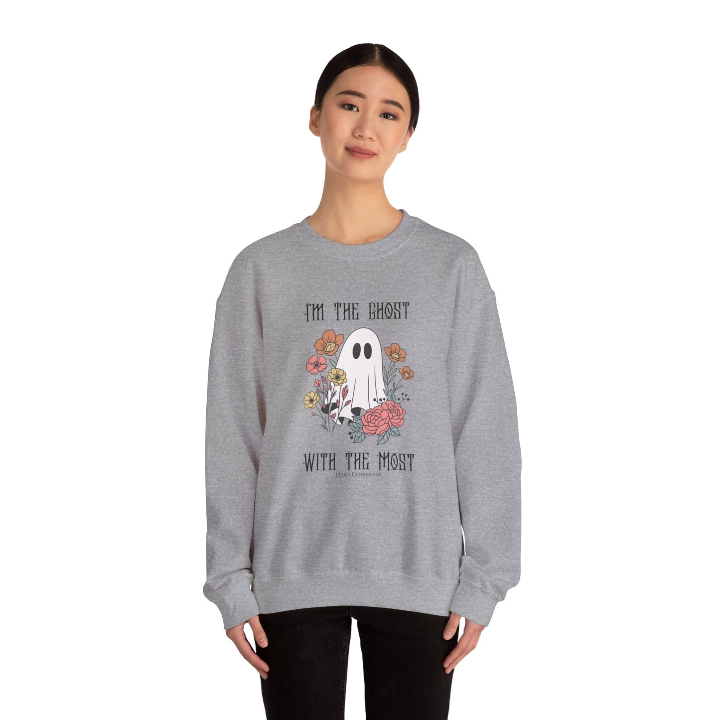 Ghost with the Most Unisex Crewneck Sweatshirt