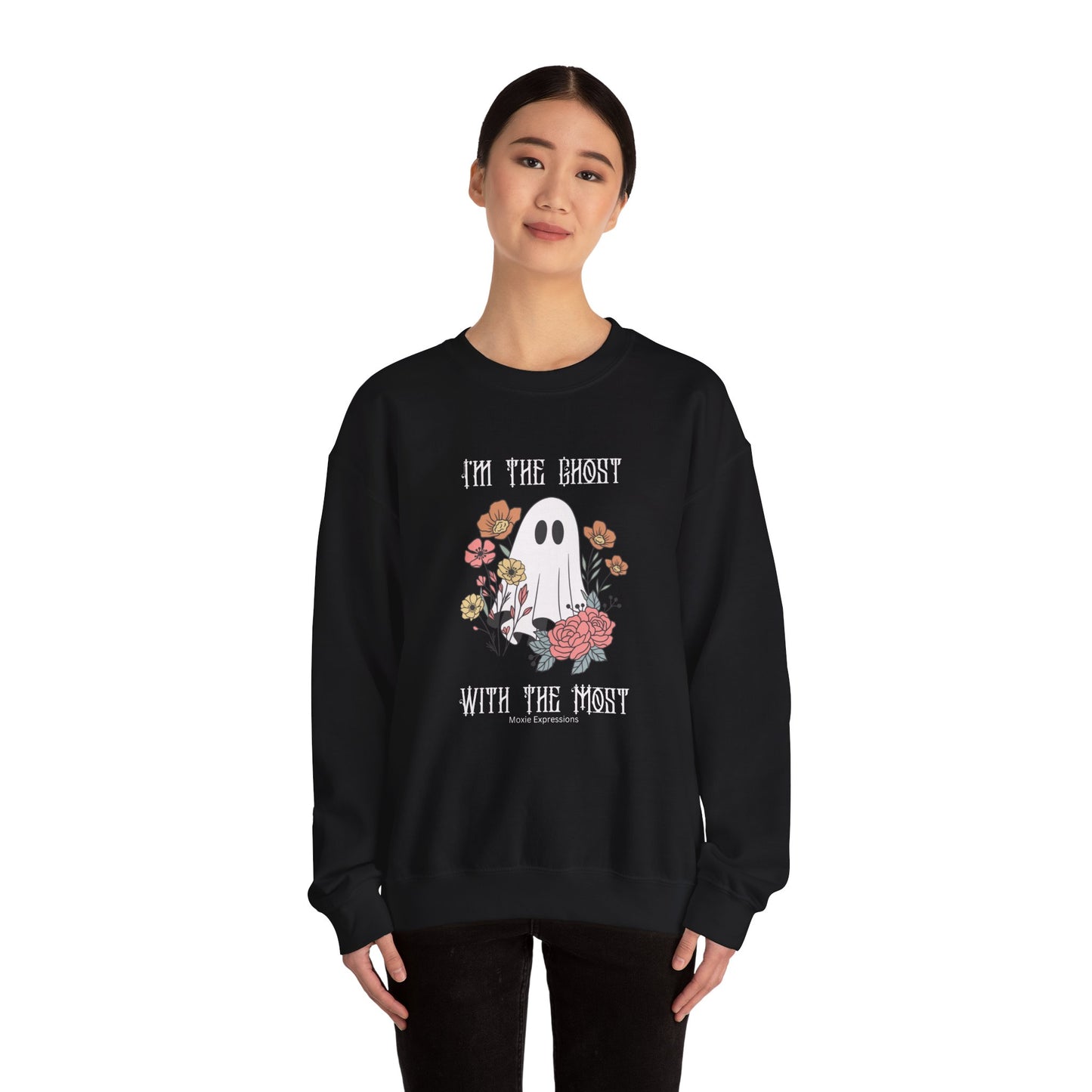 Ghost with the Most Unisex Crewneck Sweatshirt