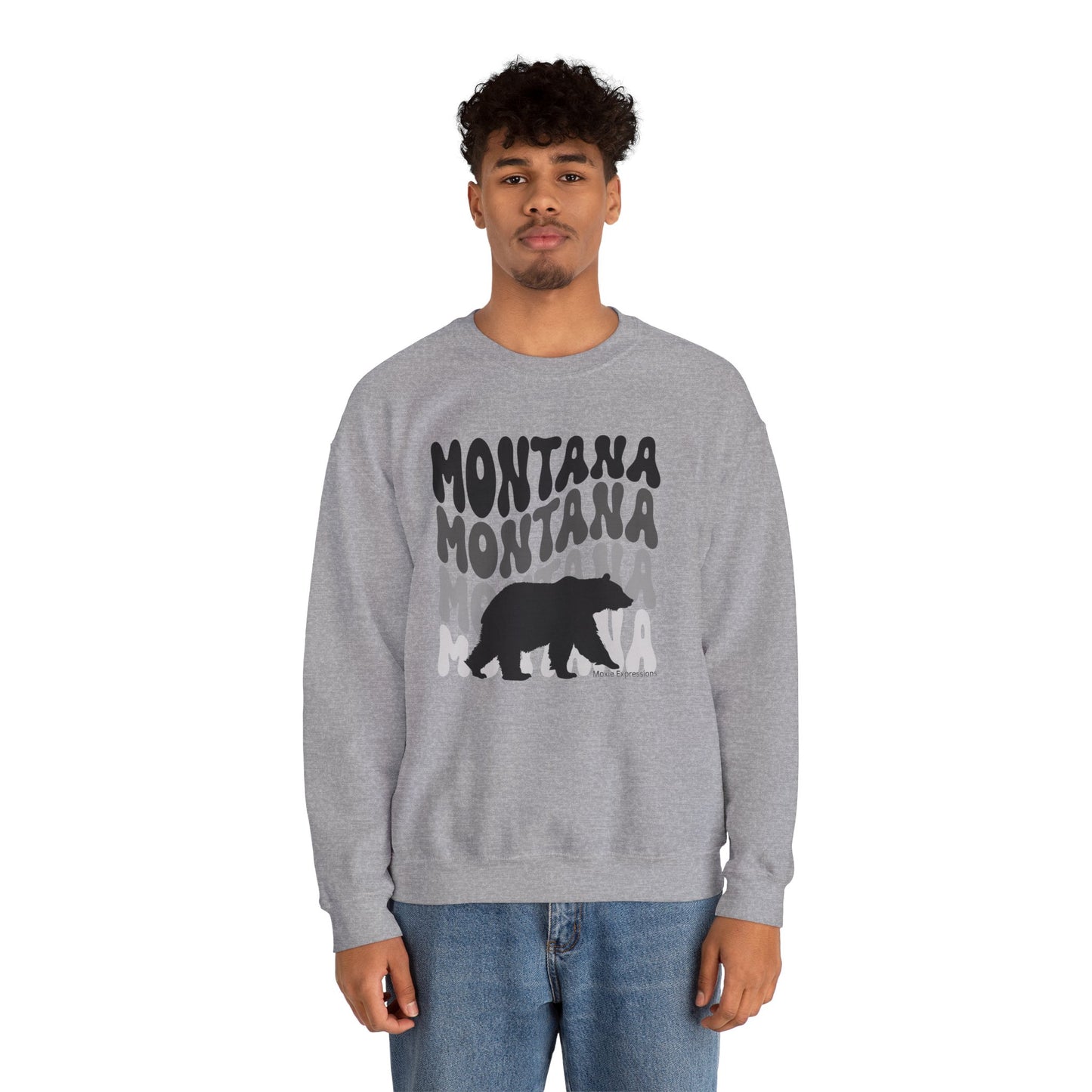 Montana Wild Unisex Crewneck Sweatshirt