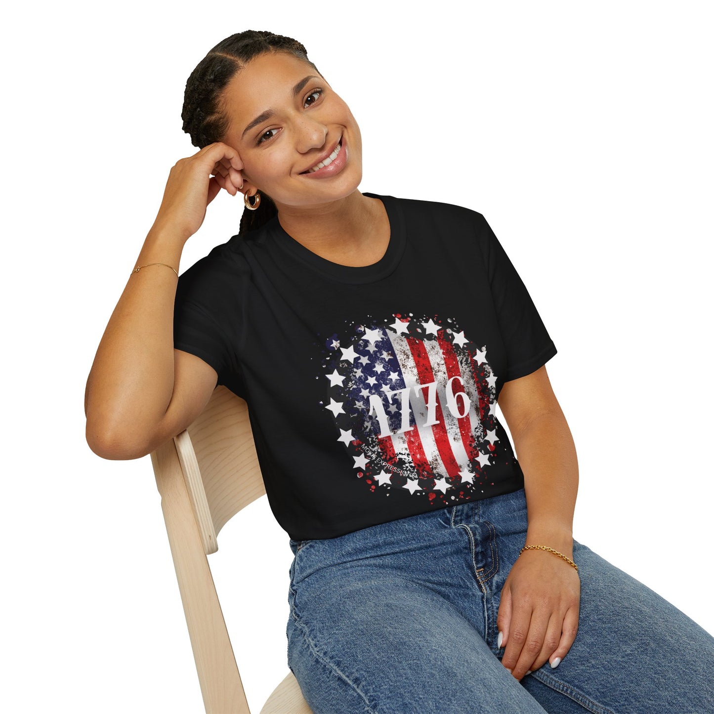 1776 Unisex Softstyle Crewneck T-Shirt