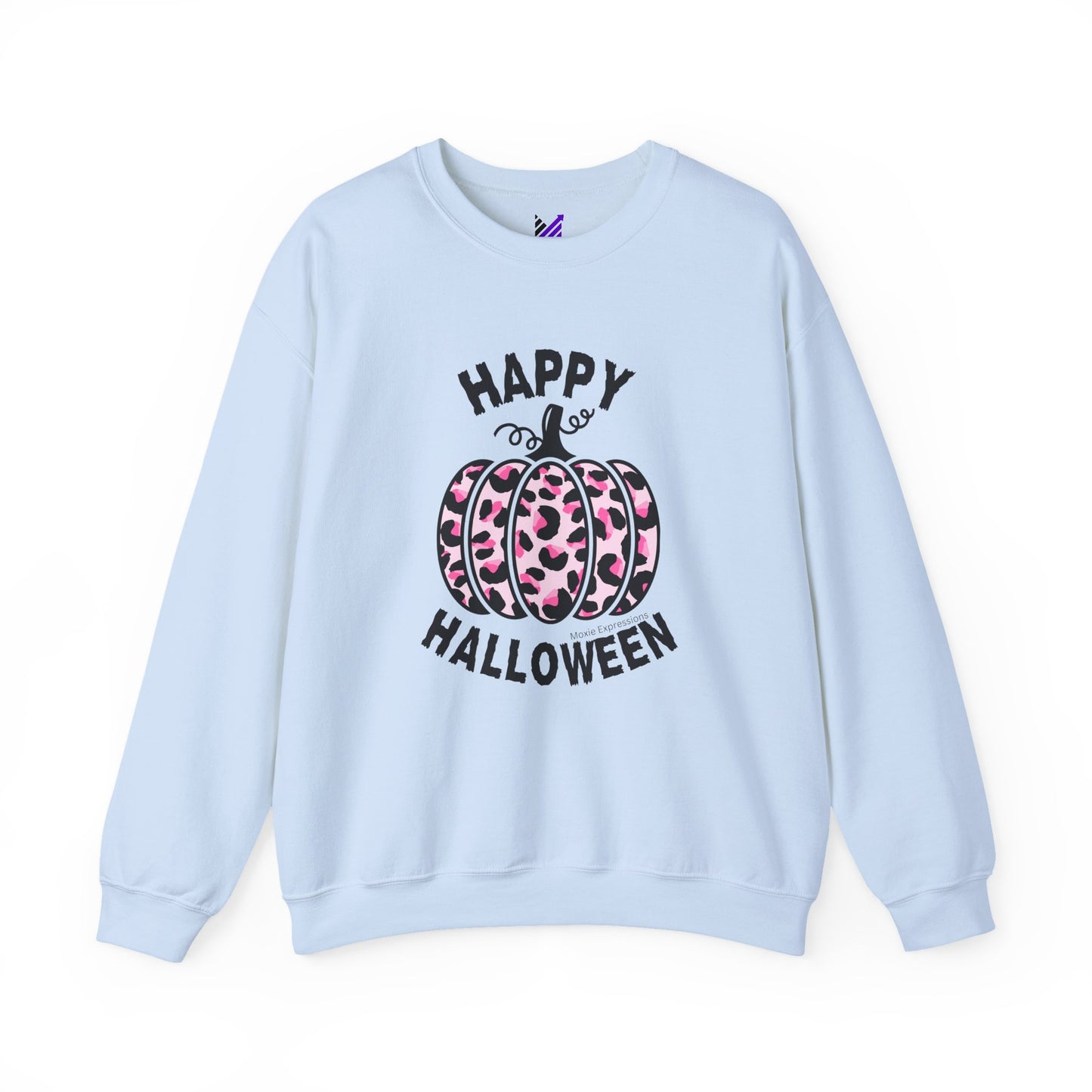 Sassy Pink Pumpkin Patch Unisex Crewneck Sweatshirt