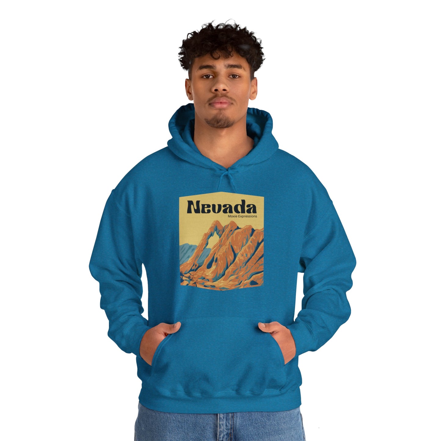Nevada Wild Unisex Hooded Sweatshirt
