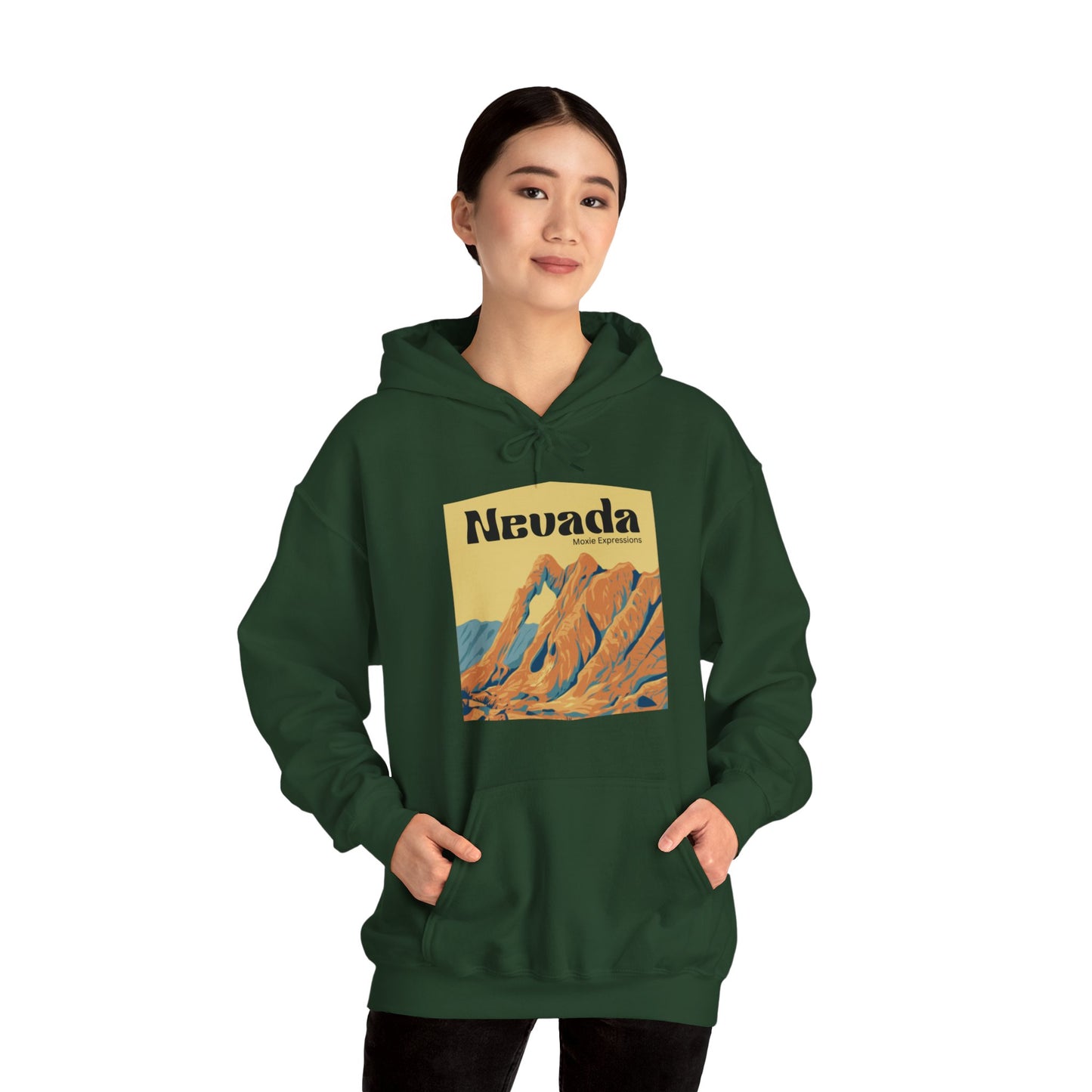 Nevada Wild Unisex Hooded Sweatshirt