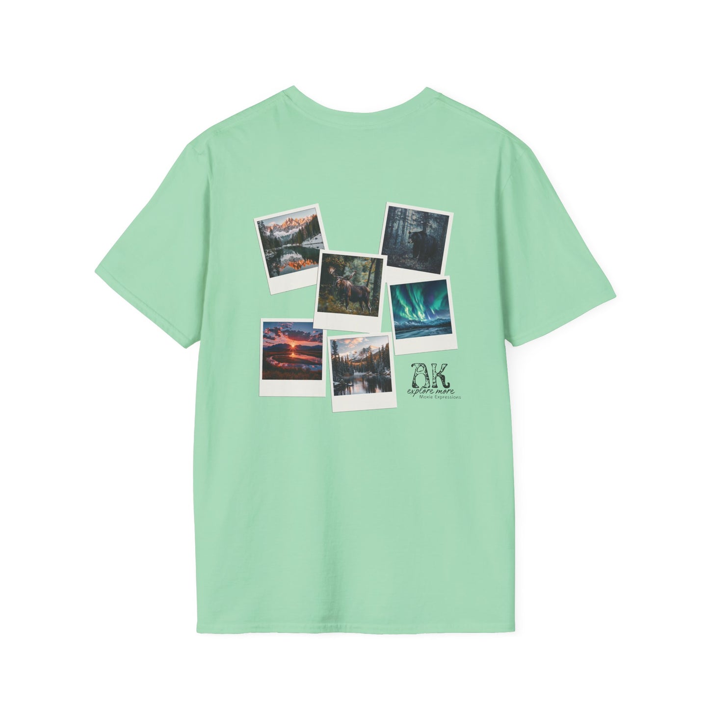 Alaska Adventure Unisex Softstyle Crewneck T-Shirt