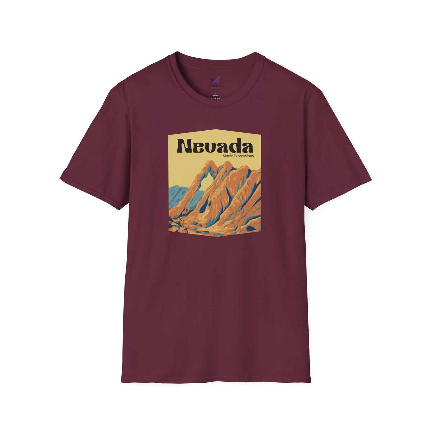 Nevada Wild Unisex Softstyle Crewneck T-Shirt