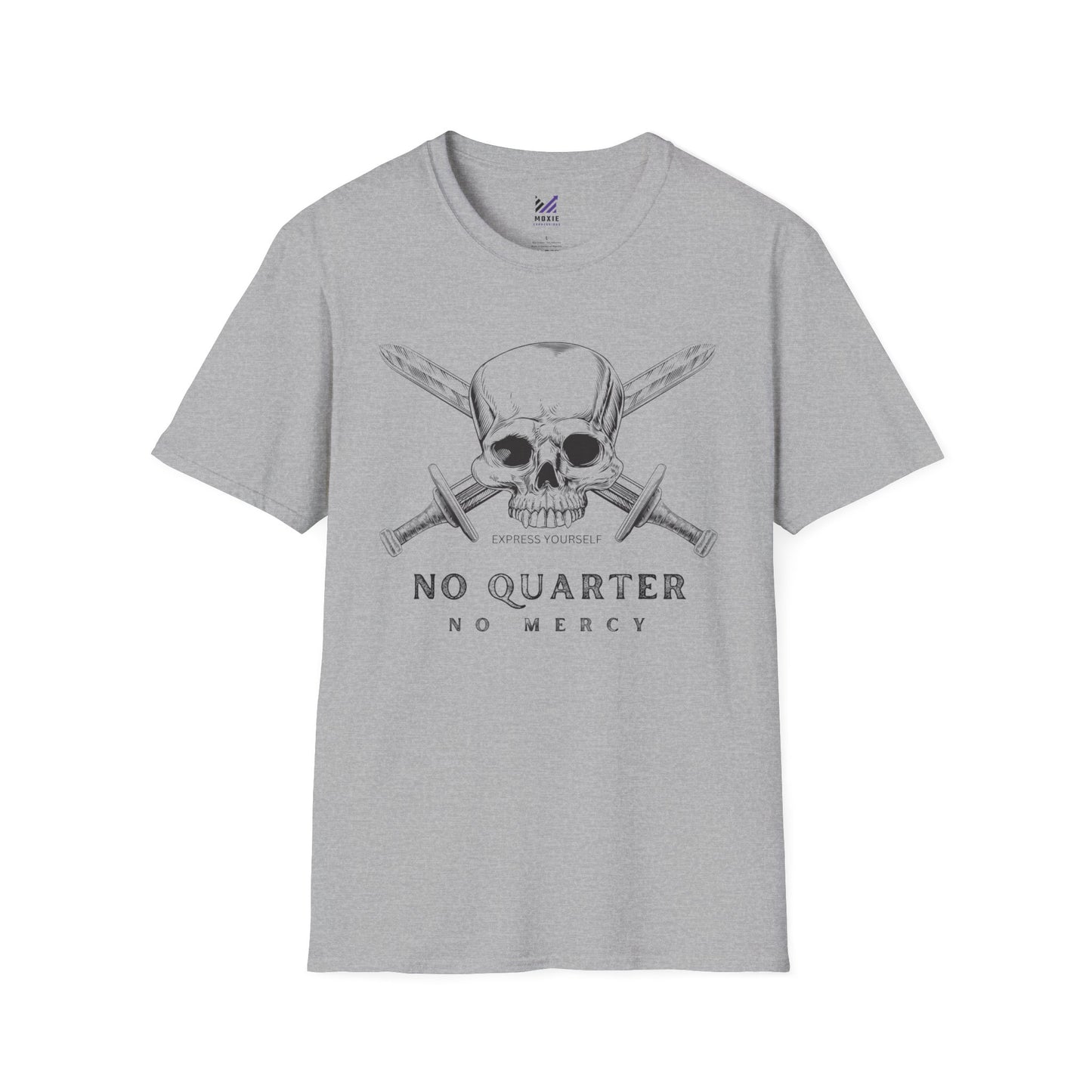 No Quarter No Mercy Unisex Softstyle Crewneck T-Shirt