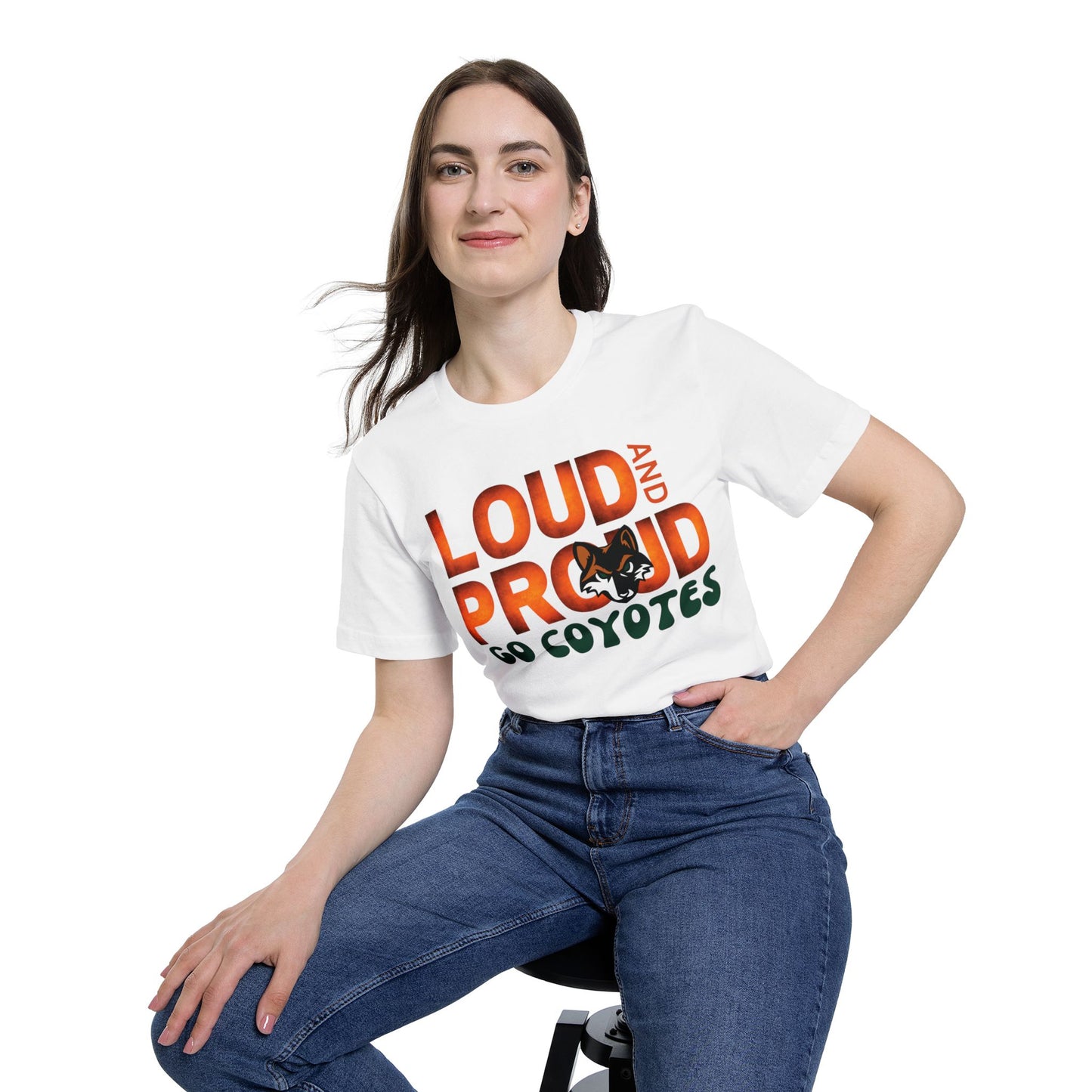 Campo Cheer - Loud & Proud Unisex Short-Sleeve Jersey T-Shirt