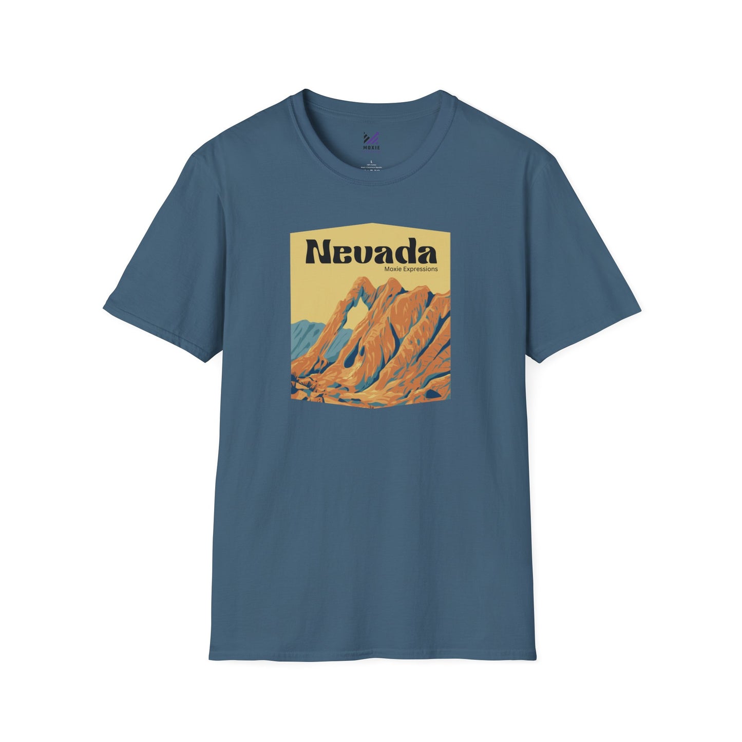 Nevada Wild Unisex Softstyle Crewneck T-Shirt