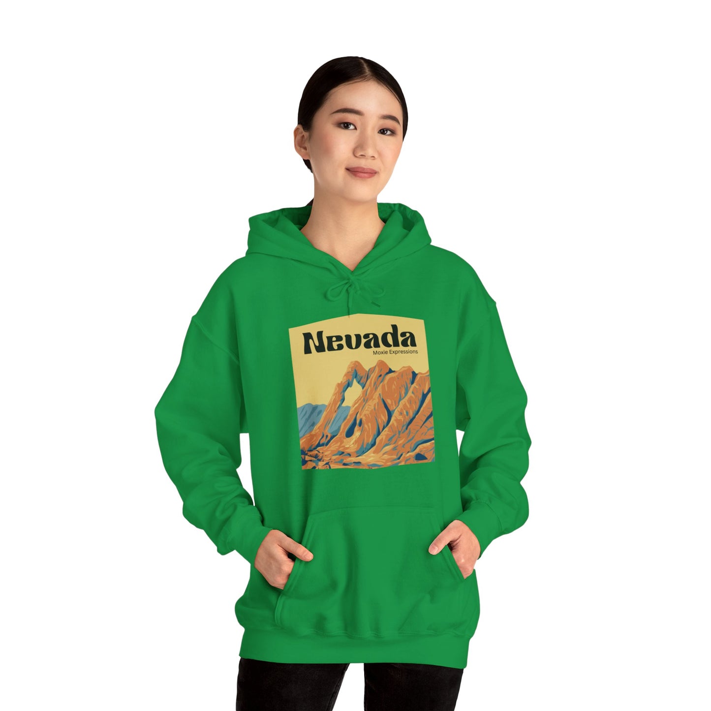 Nevada Wild Unisex Hooded Sweatshirt