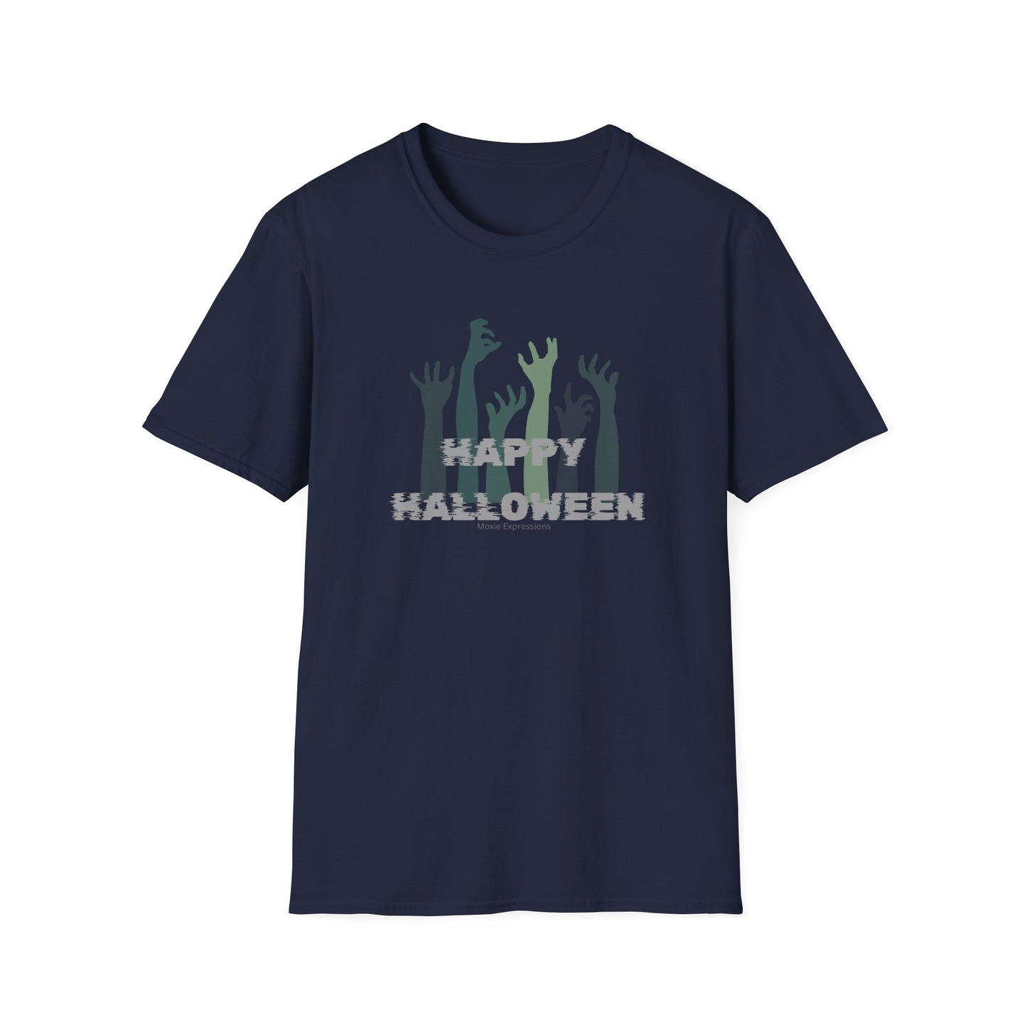 Zombie Frenzy Unisex Softstyle Crewneck T-Shirt