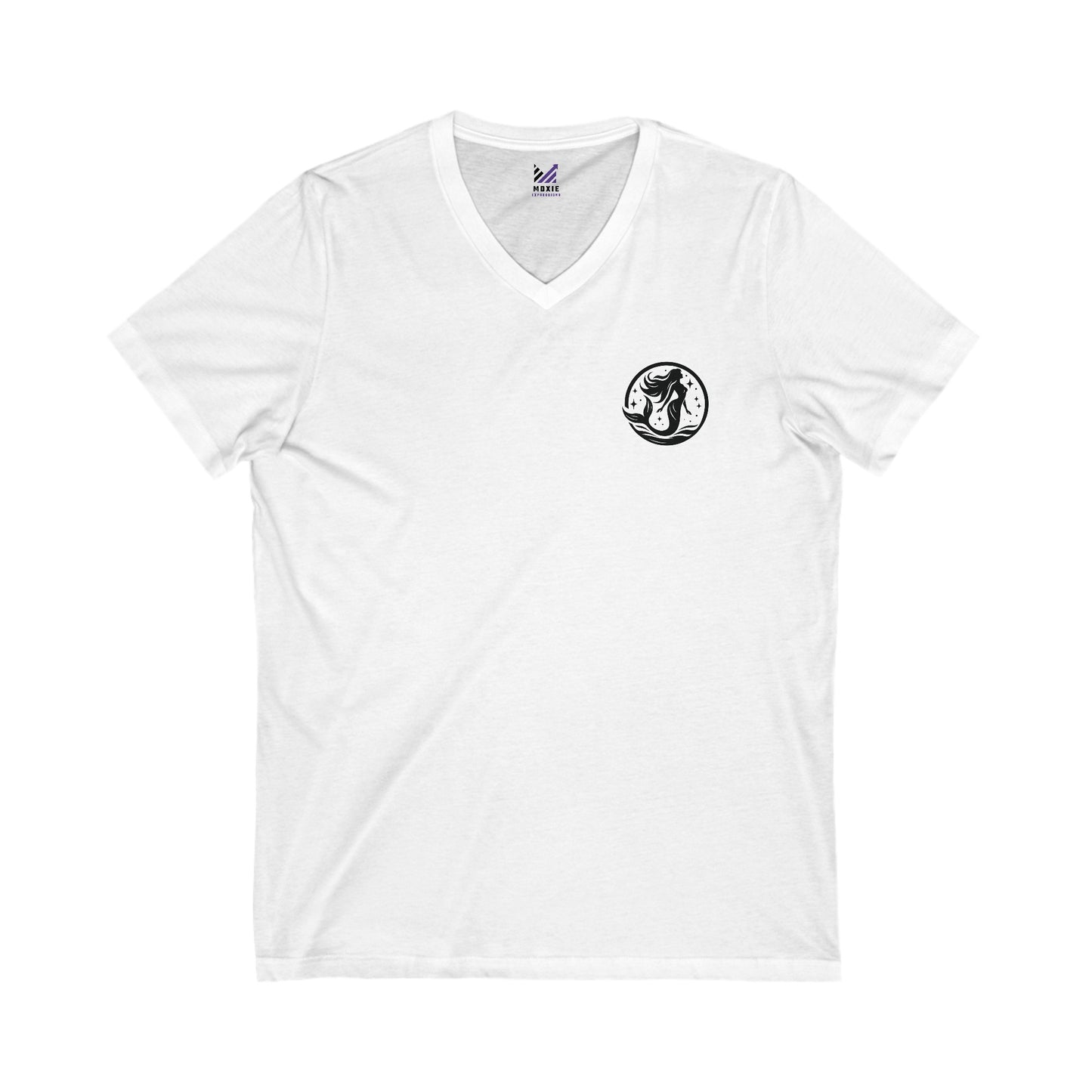 Mermaid's Motto Unisex Jersey Short Sleeve V-Neck Tee