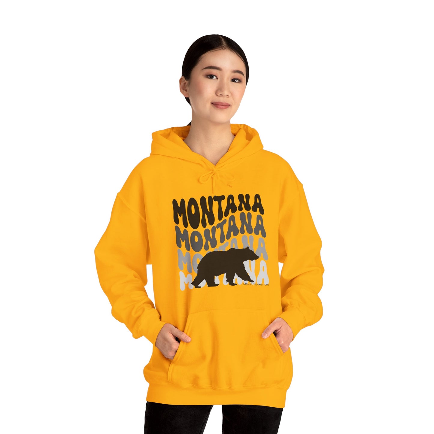 Montana Wild Unisex Hooded Sweatshirt