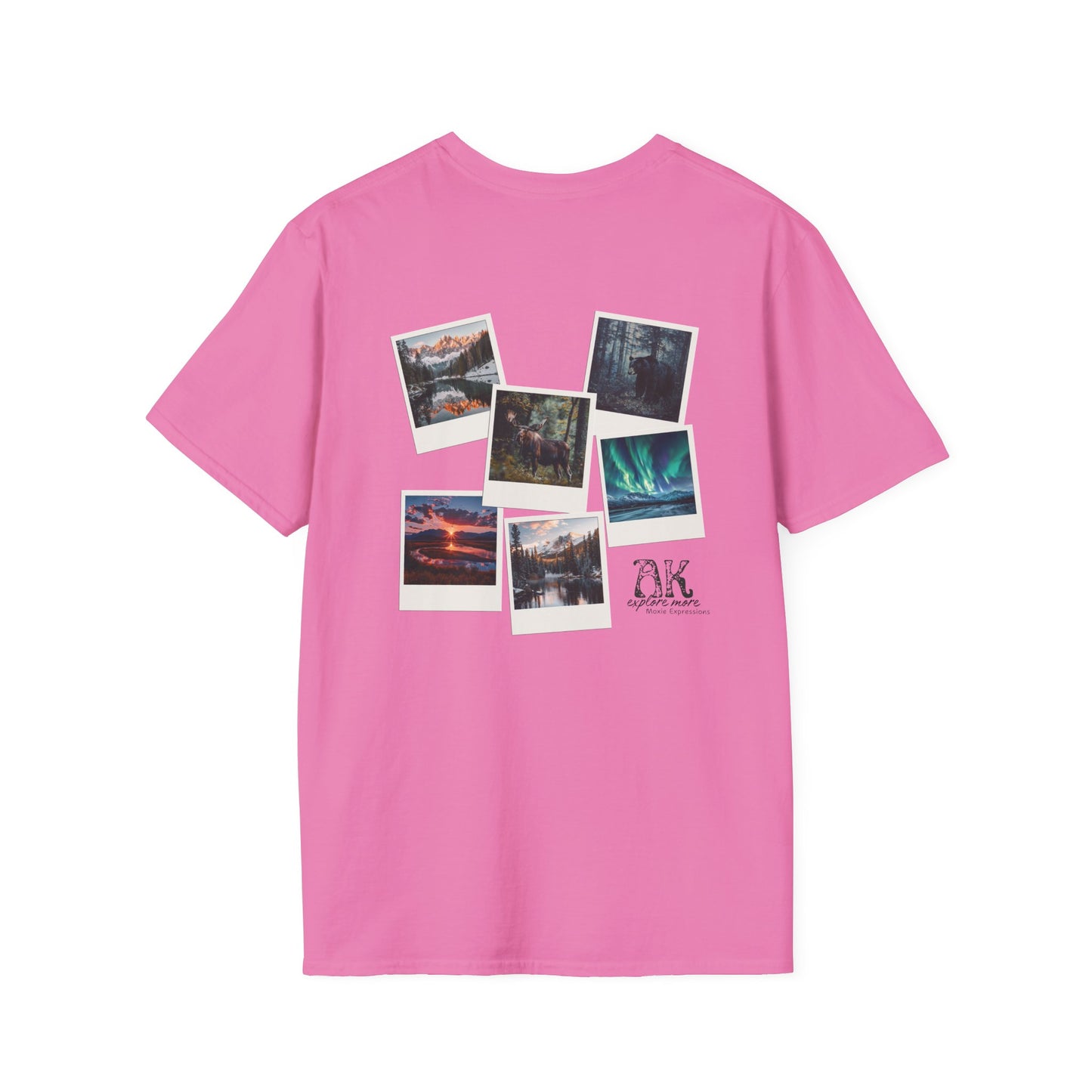 Alaska Adventure Unisex Softstyle Crewneck T-Shirt