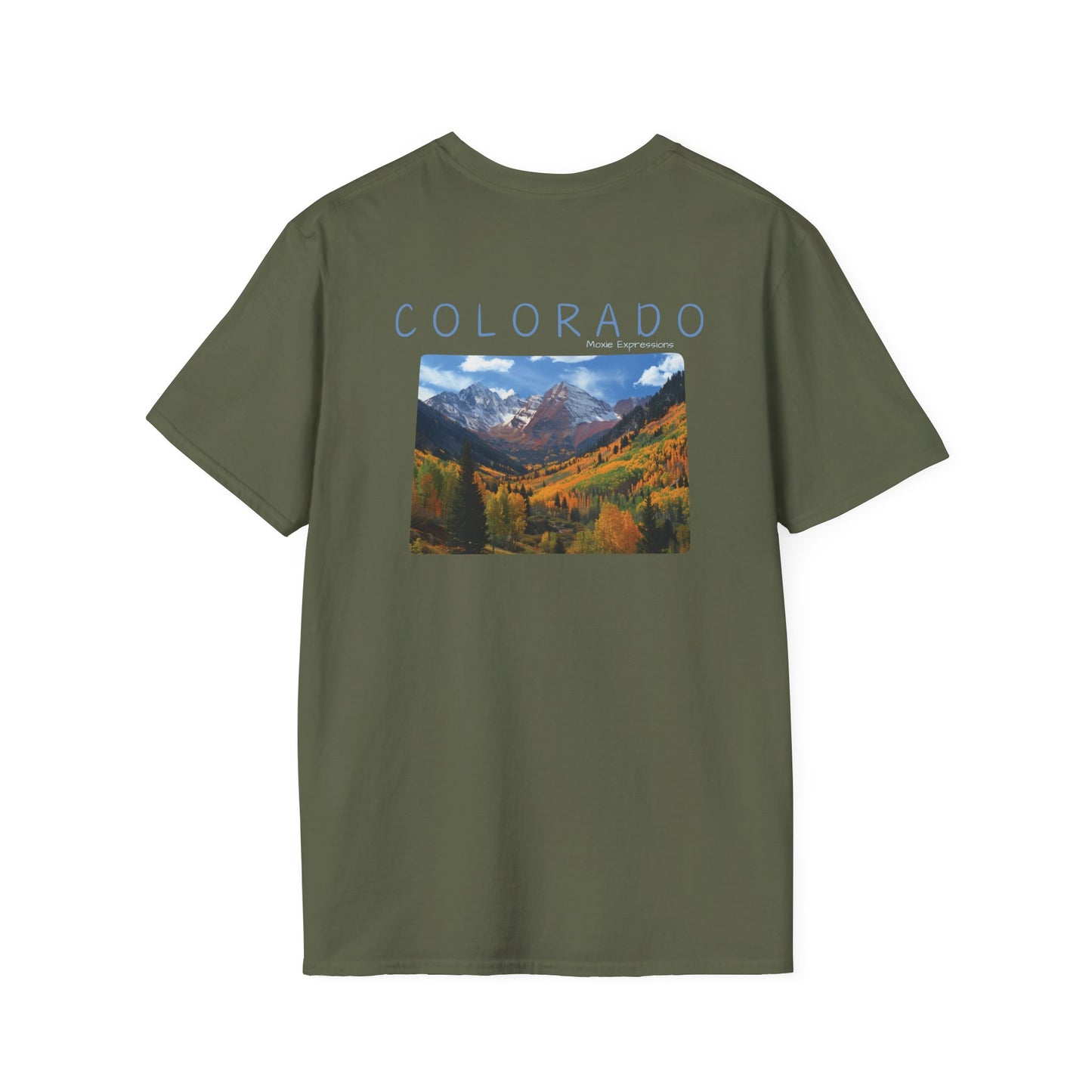 Colorado Alpine Unisex Softstyle Crewneck T-Shirt