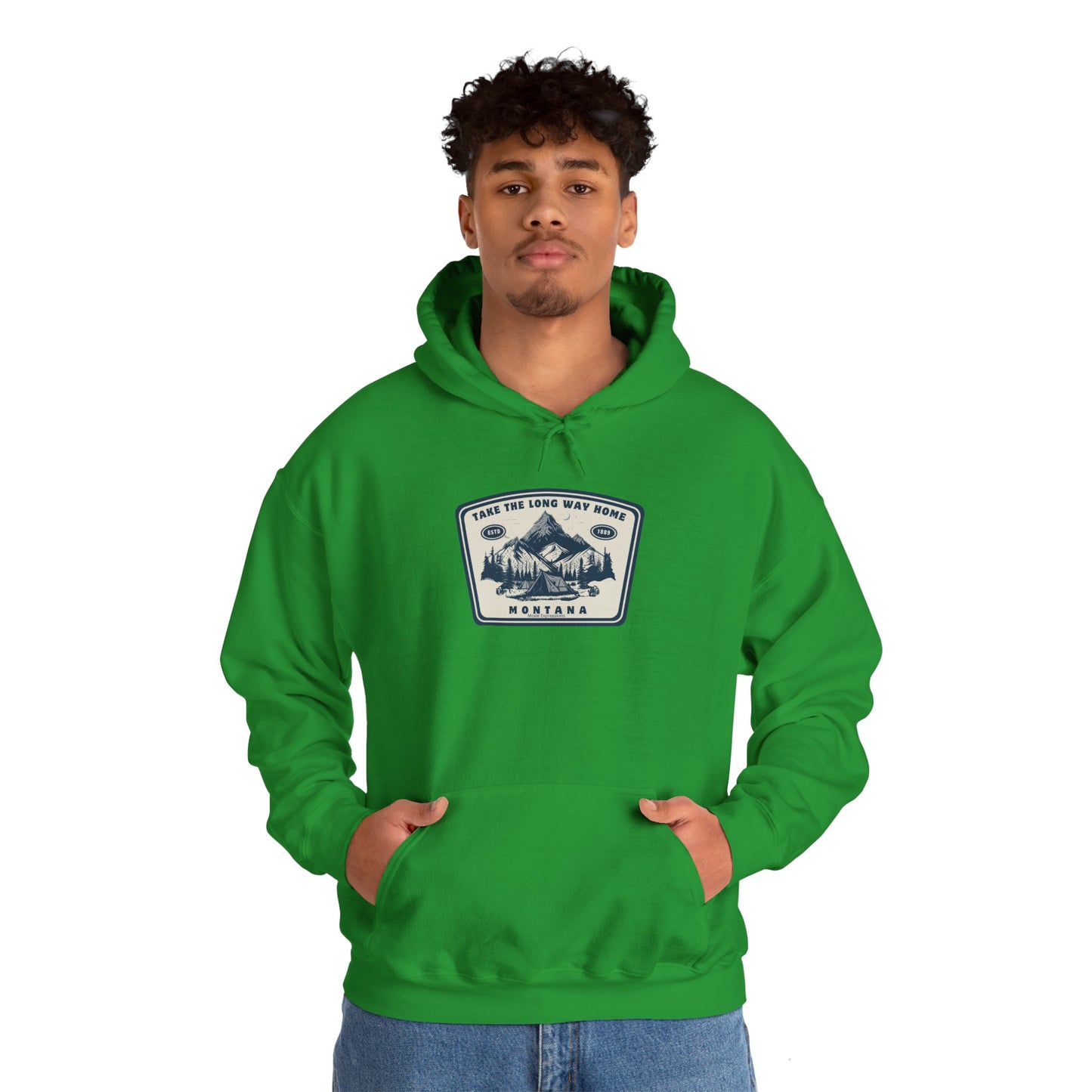Montana Wanderer Unisex Crewneck Sweatshirt
