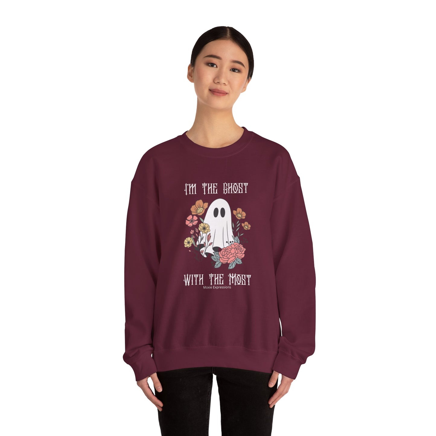 Ghost with the Most Unisex Crewneck Sweatshirt