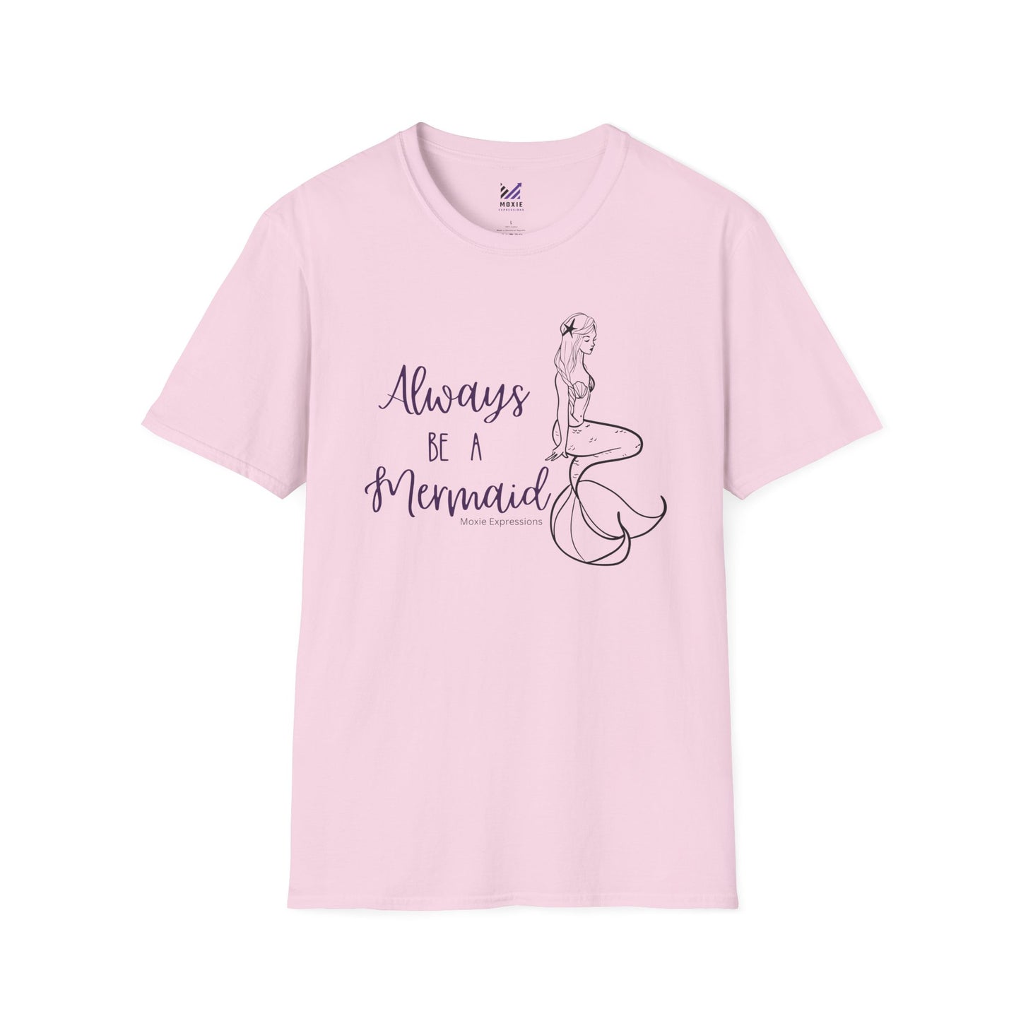 Mermaid Enchantment Unisex Softstyle Crewneck T-Shirt