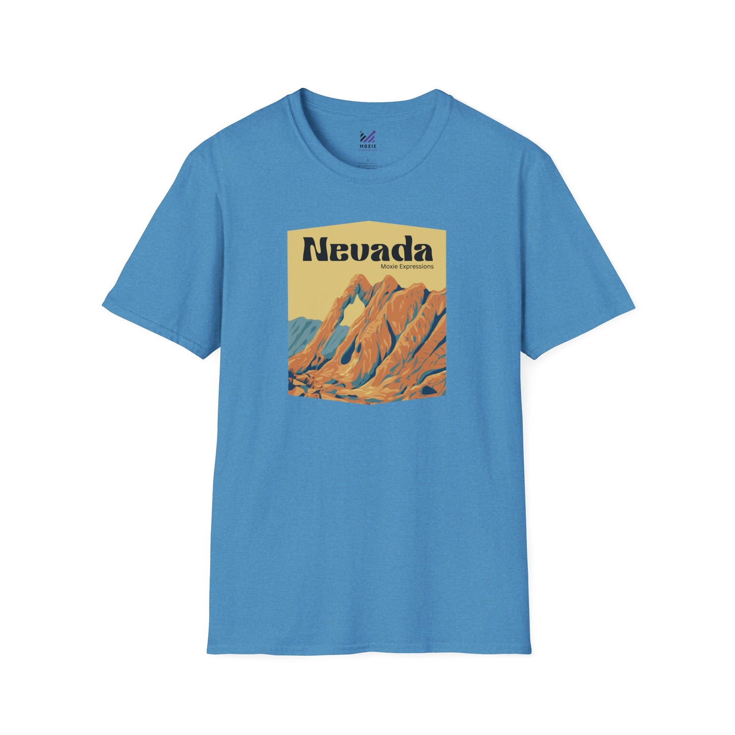 Nevada Wild Unisex Softstyle Crewneck T-Shirt