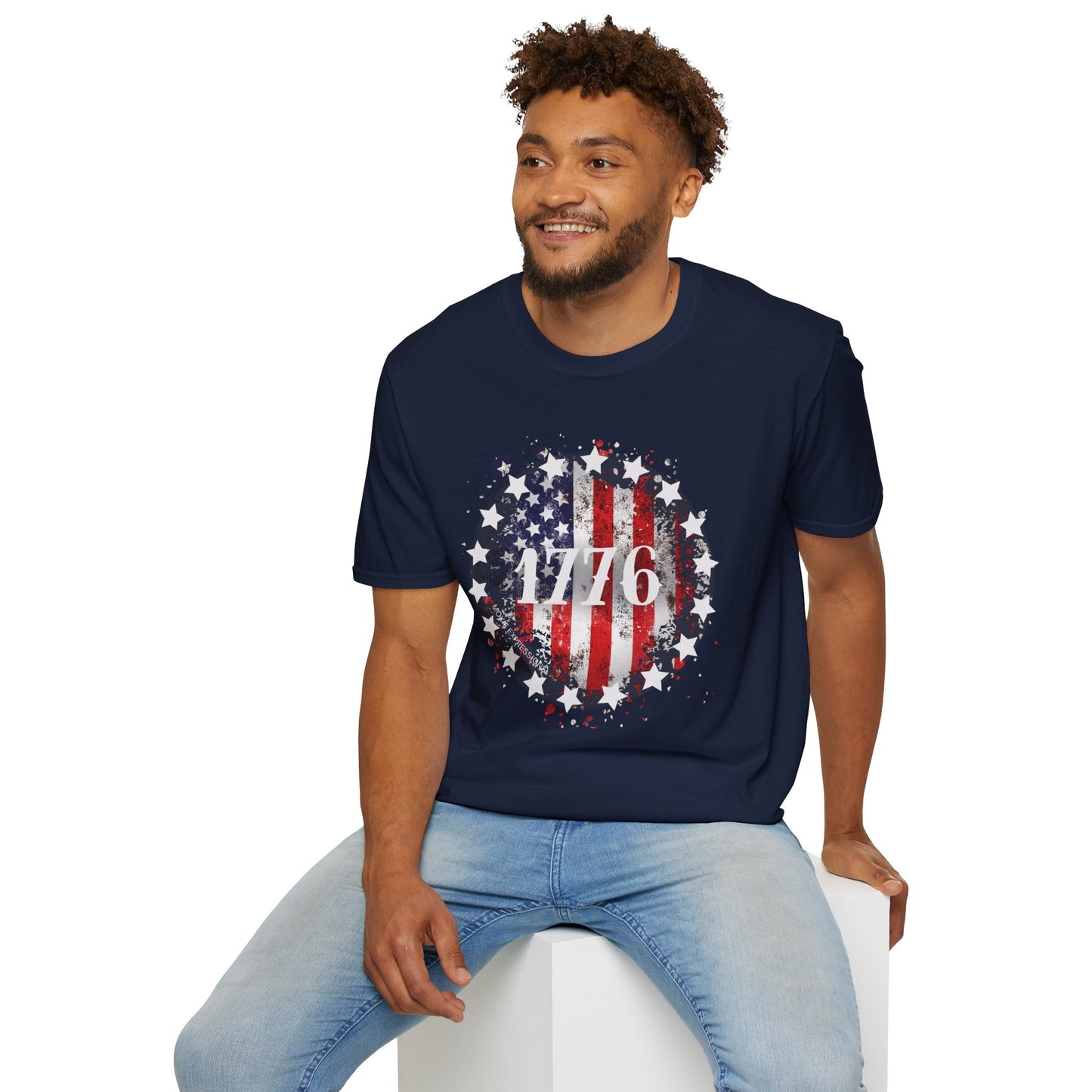 1776 Unisex Softstyle Crewneck T-Shirt