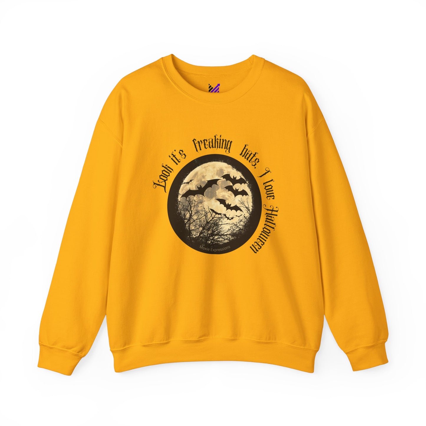 Twilight Bats Unisex Softstyle Crewneck T-Shirt