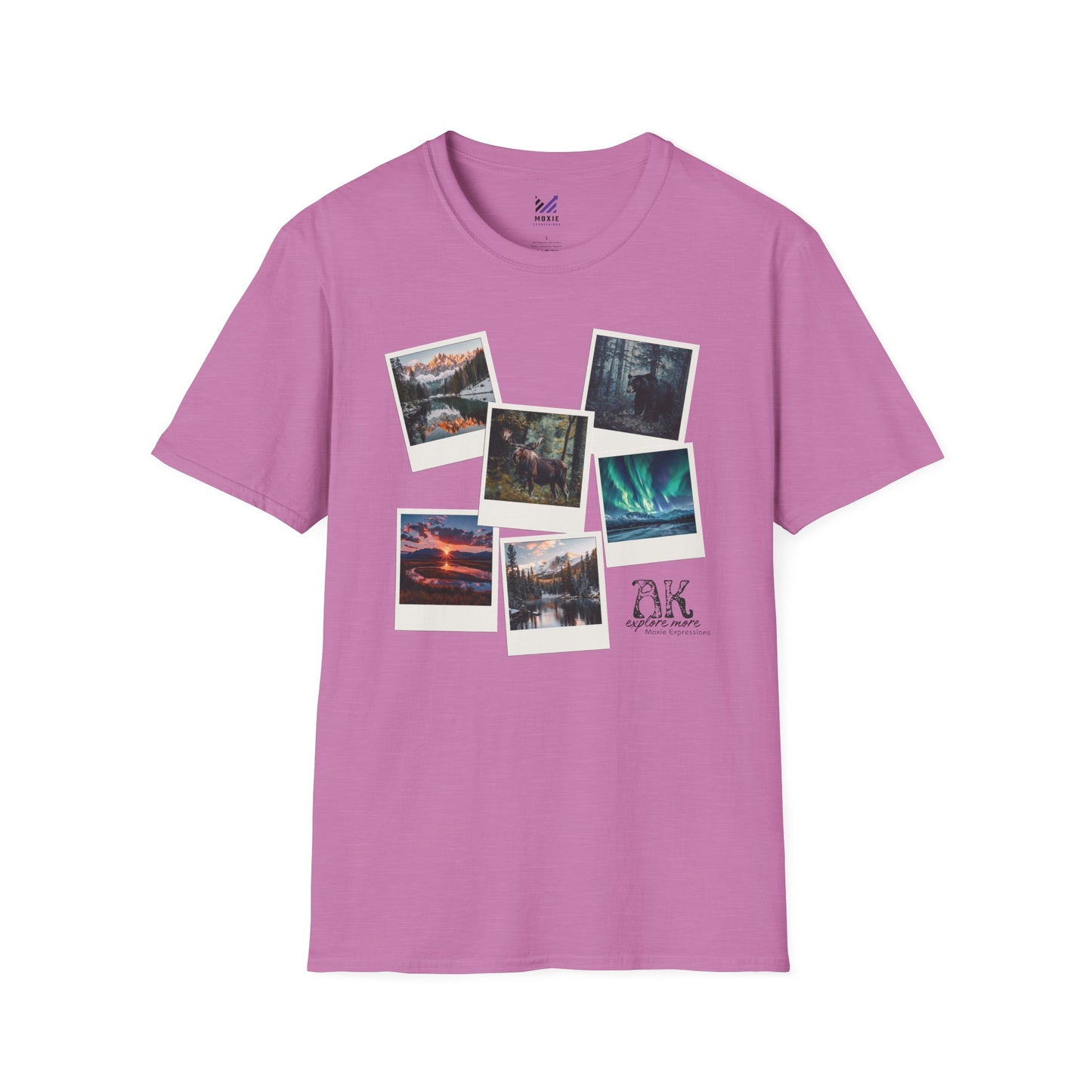 Alaska Explore More Unisex Softstyle Crewneck T-Shirt