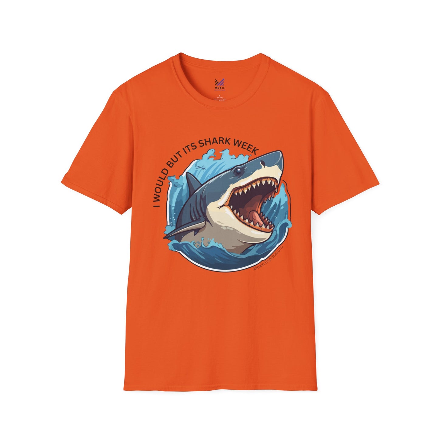 Shark Week Unisex Softstyle Crewneck T-Shirt
