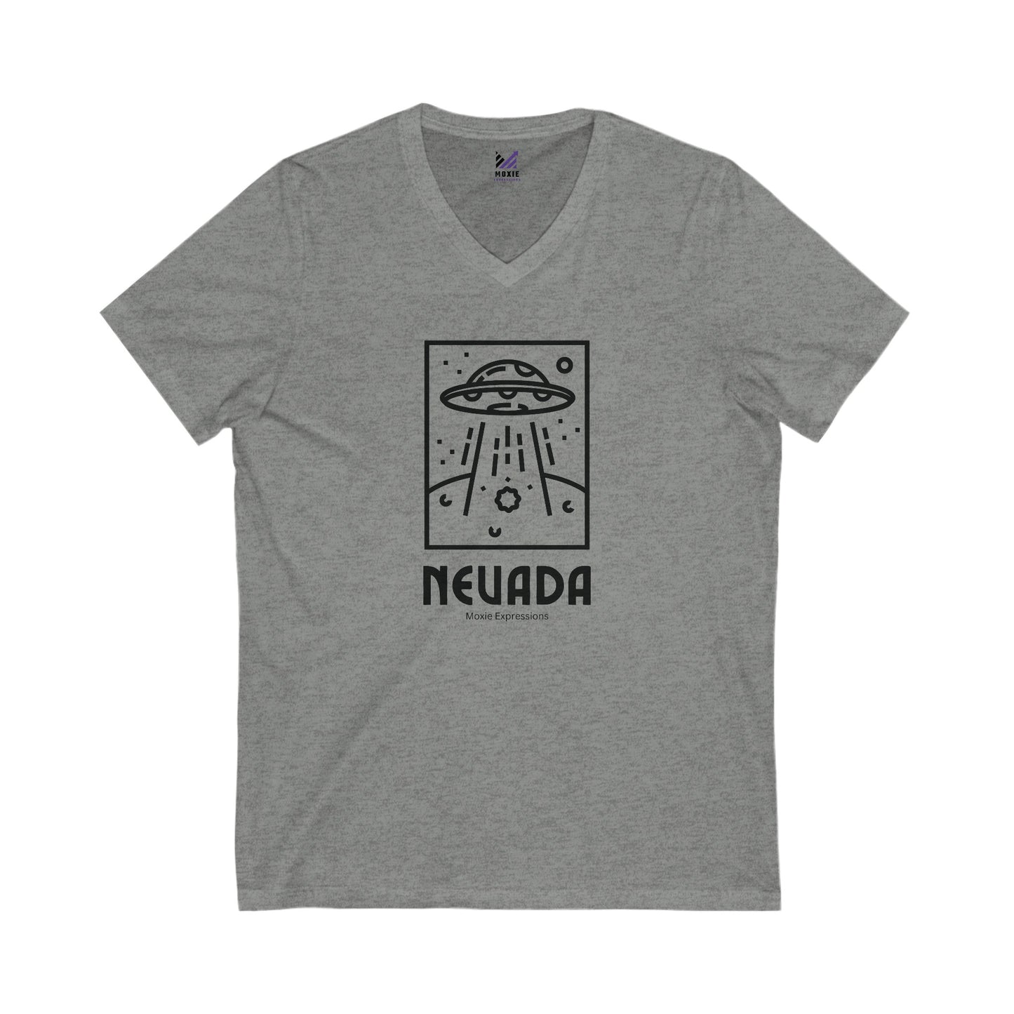 Nevada Alien Encounter Unisex Jersey Short Sleeve V-Neck Tee