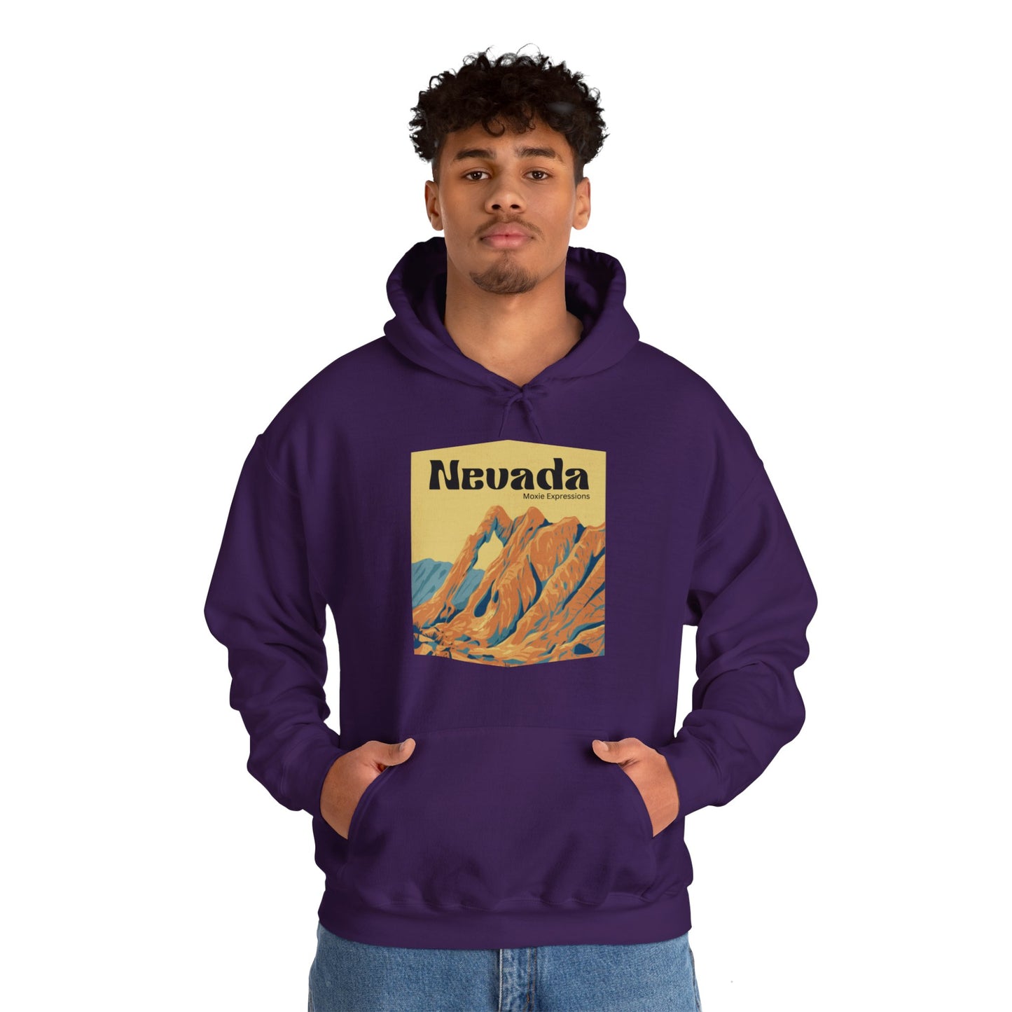 Nevada Wild Unisex Hooded Sweatshirt