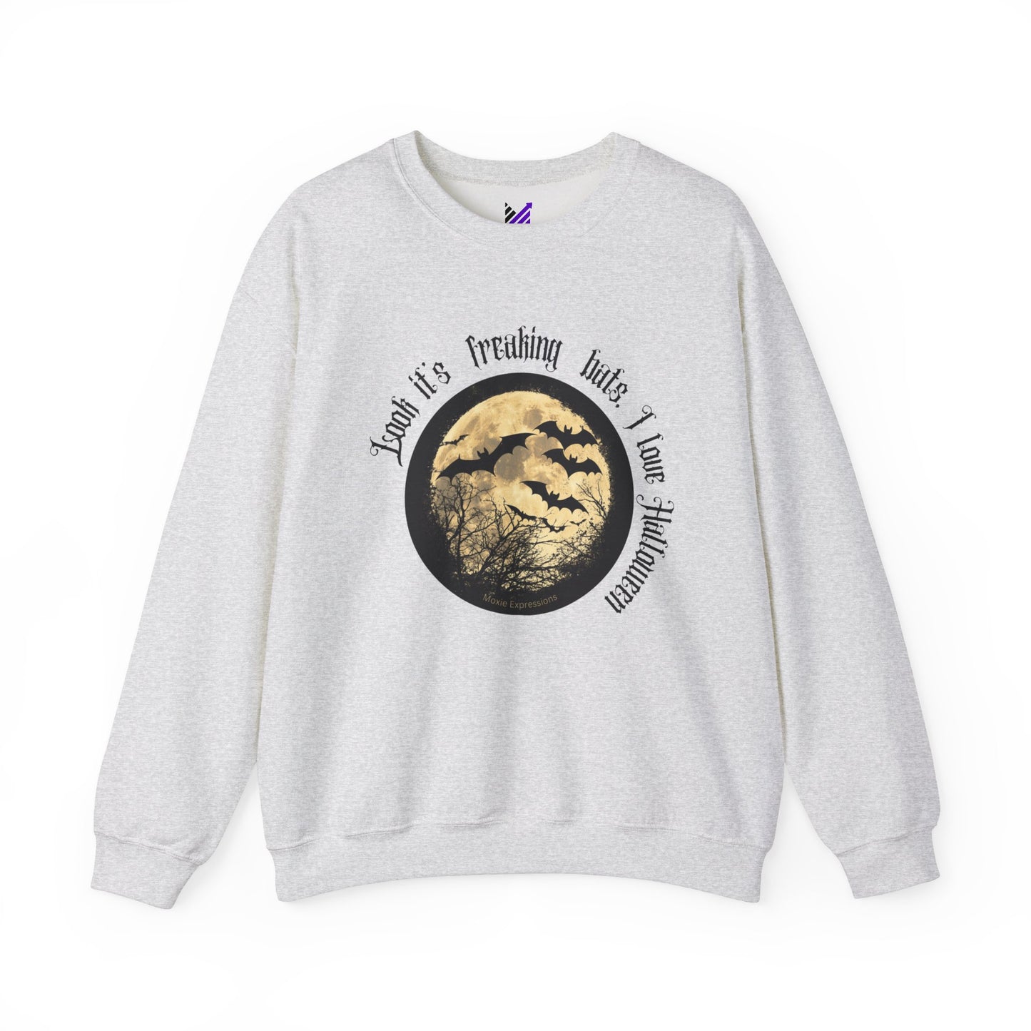 Twilight Bats Unisex Softstyle Crewneck T-Shirt