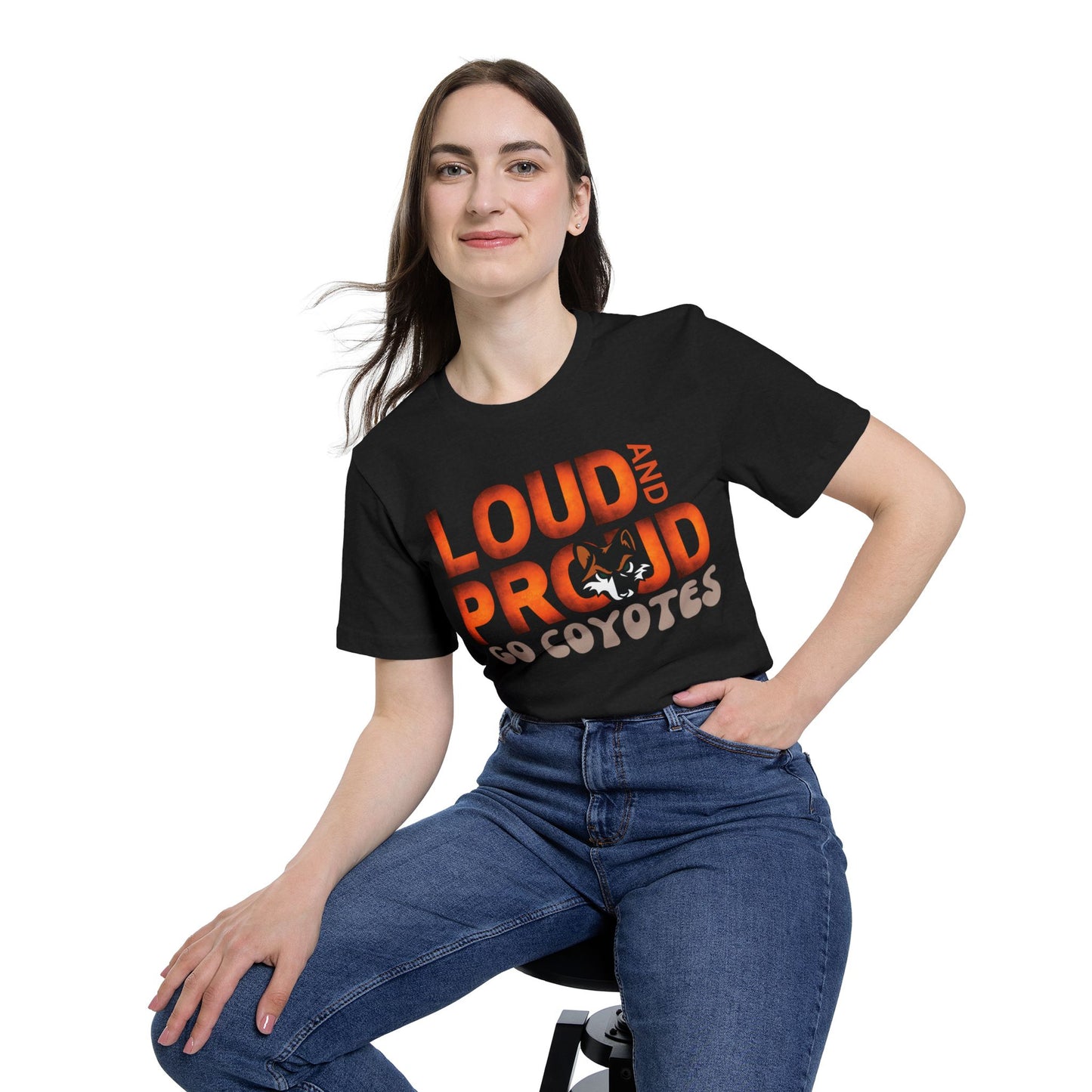 Campo Cheer - Loud & Proud Unisex Short-Sleeve Jersey T-Shirt