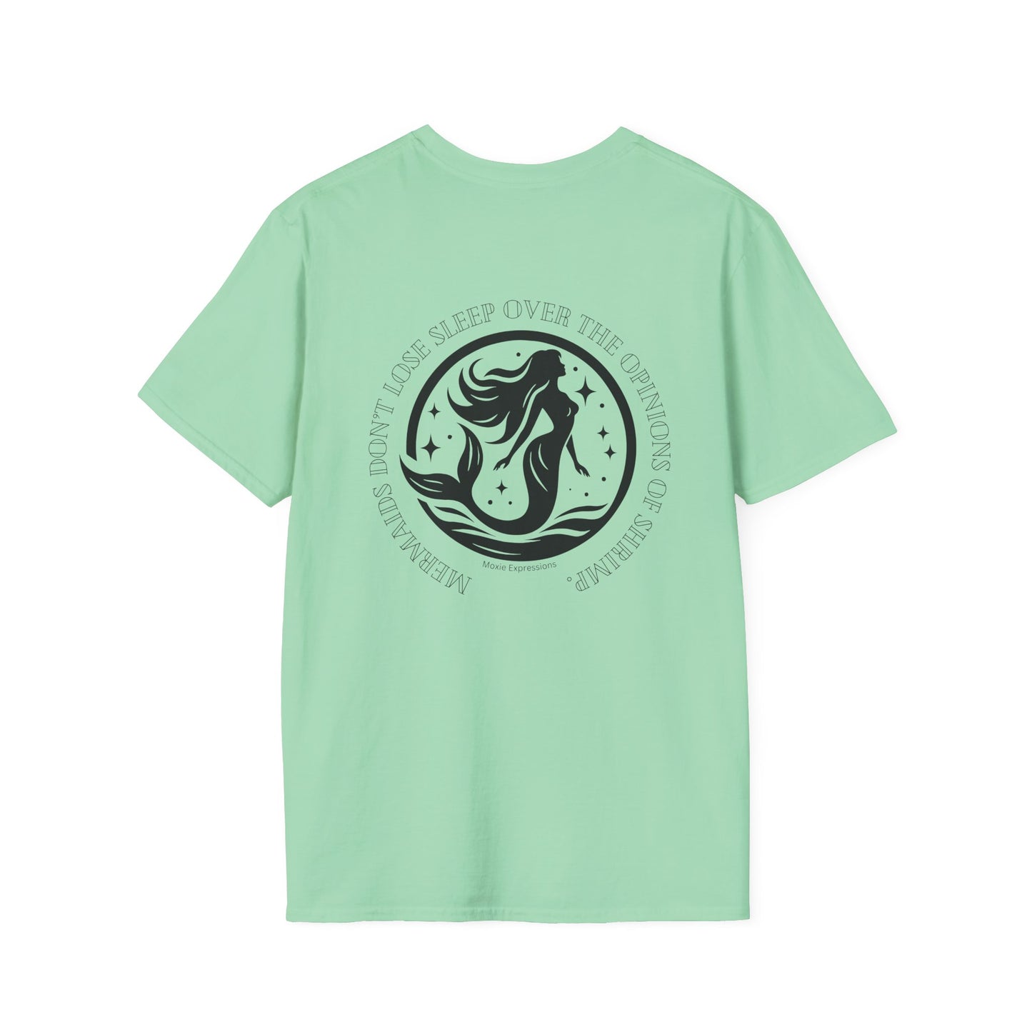 Mermaid Wisdom Unisex Softstyle Crewneck T-Shirt