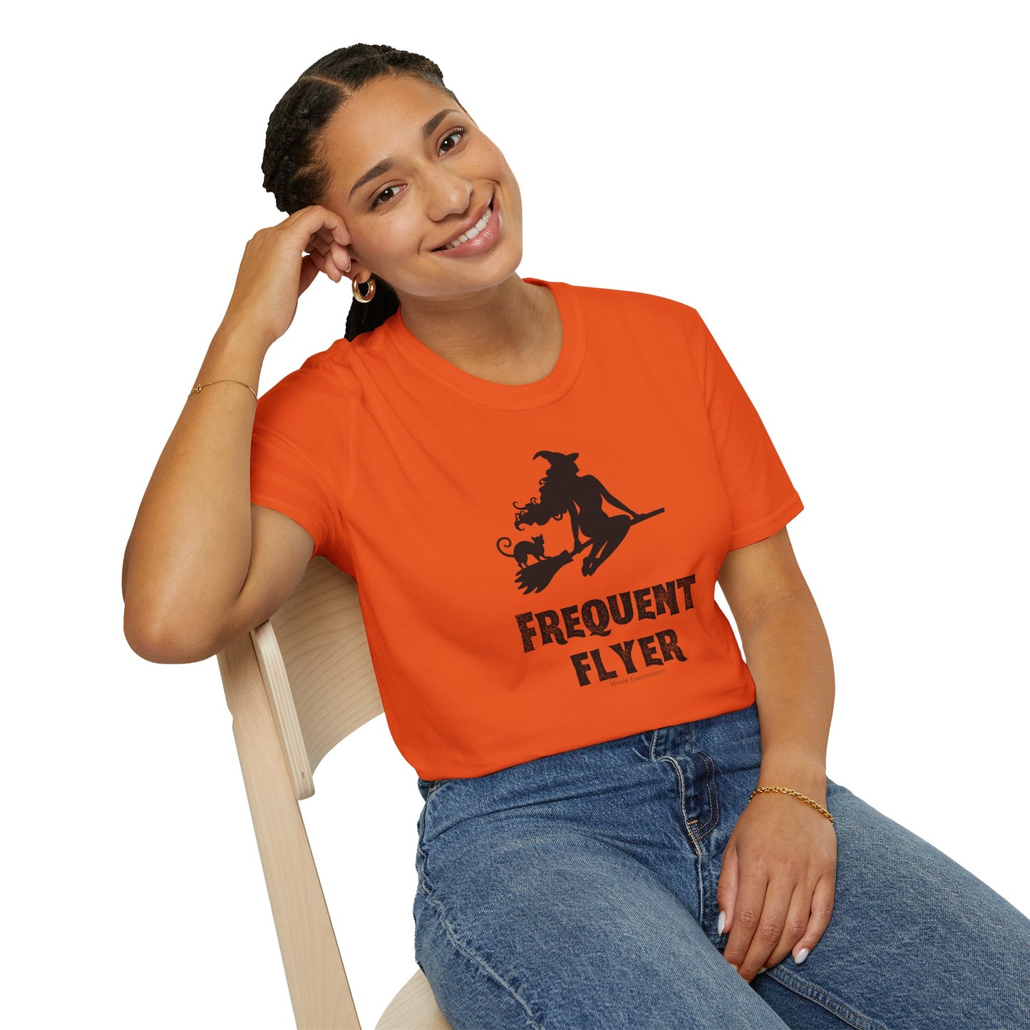 Witch Flight Unisex Softstyle Crewneck T-Shirt