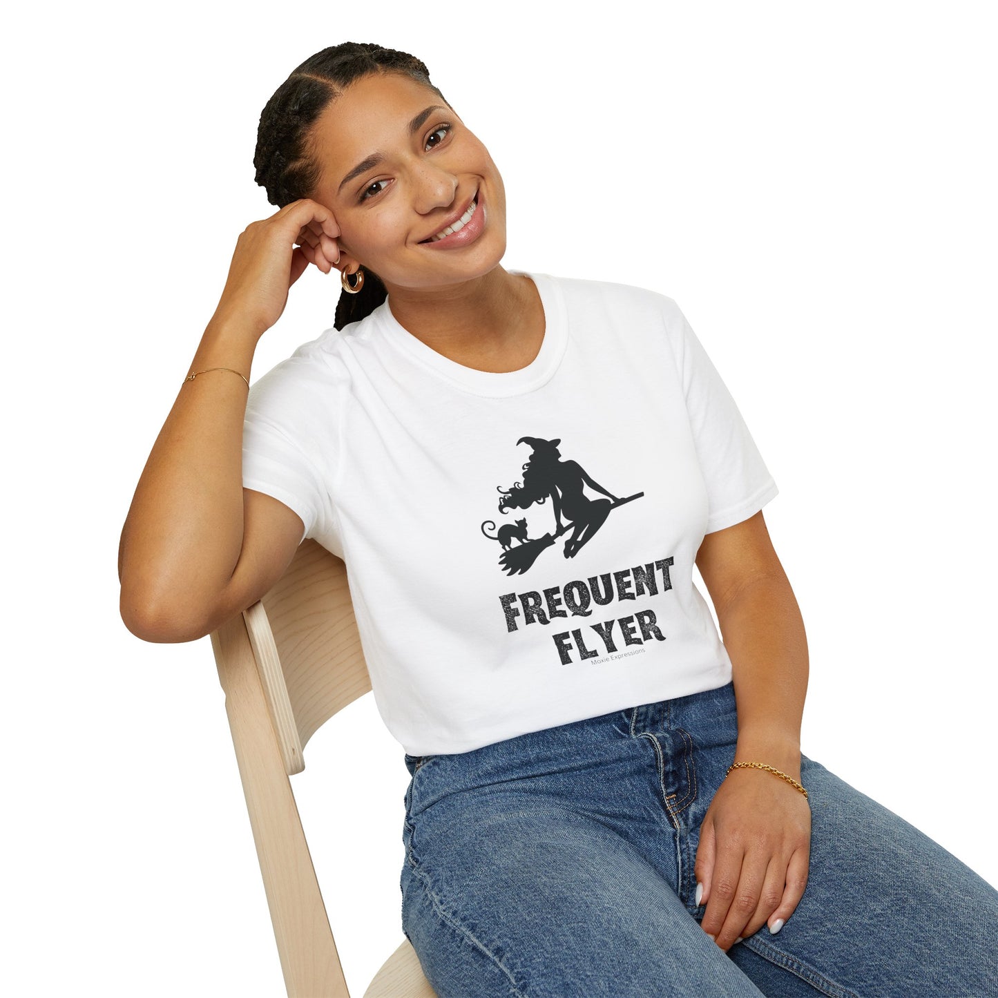 Witch Flight Unisex Softstyle Crewneck T-Shirt