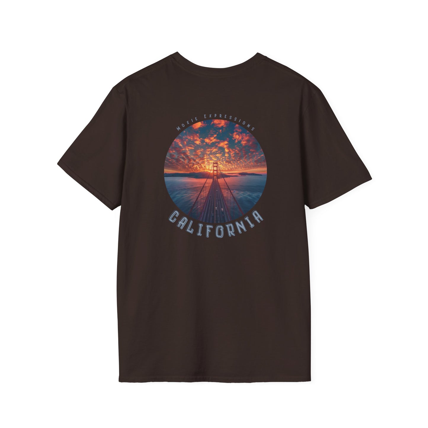California Horizon Unisex Softstyle Crewneck T-Shirt