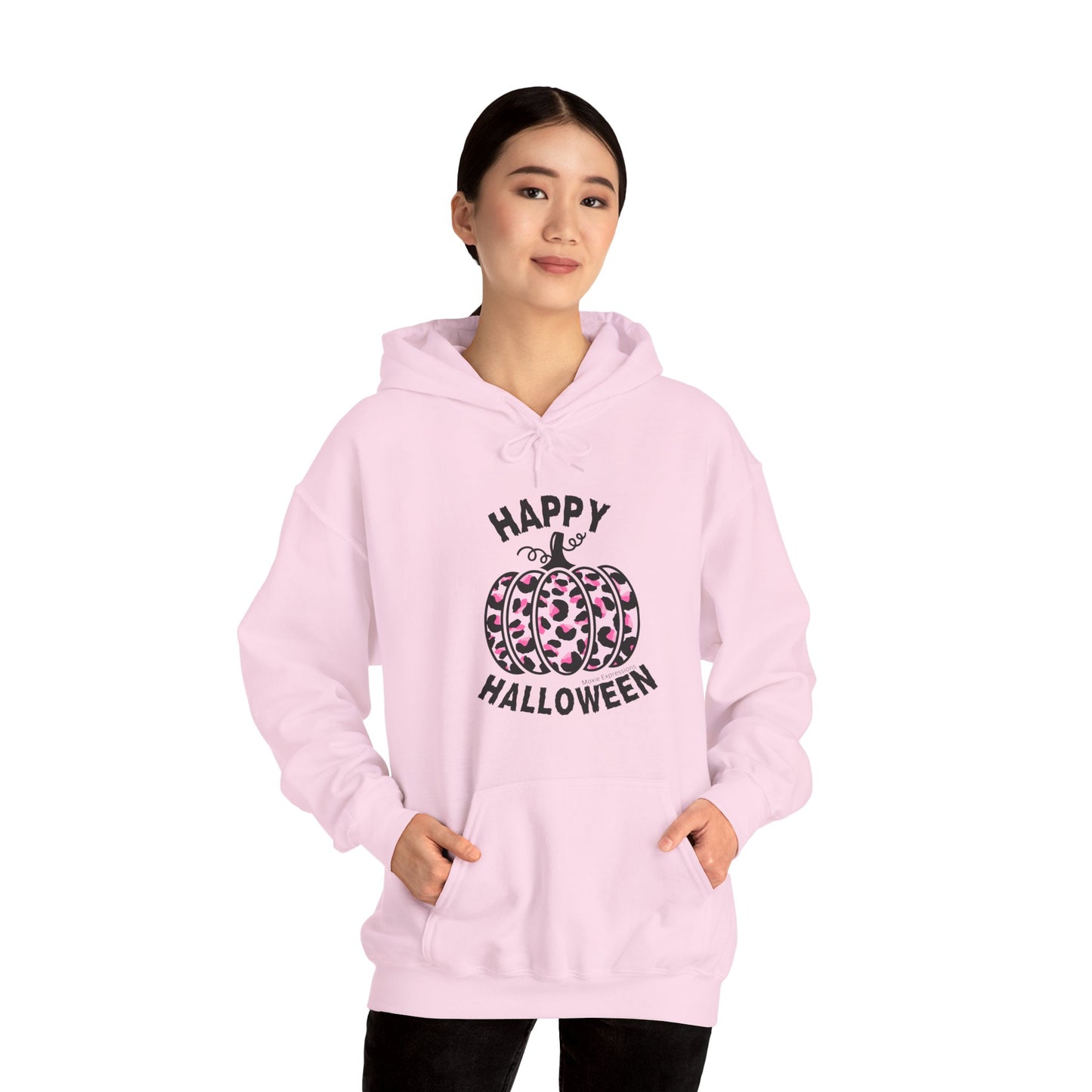 Sassy Pink Pumpkin Patch Unisex Hooded Sweatshirt