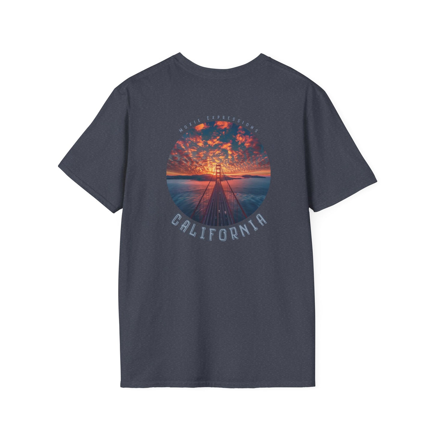 California Horizon Unisex Softstyle Crewneck T-Shirt
