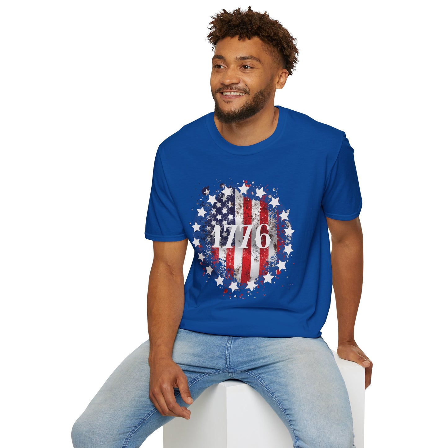 1776 Unisex Softstyle Crewneck T-Shirt