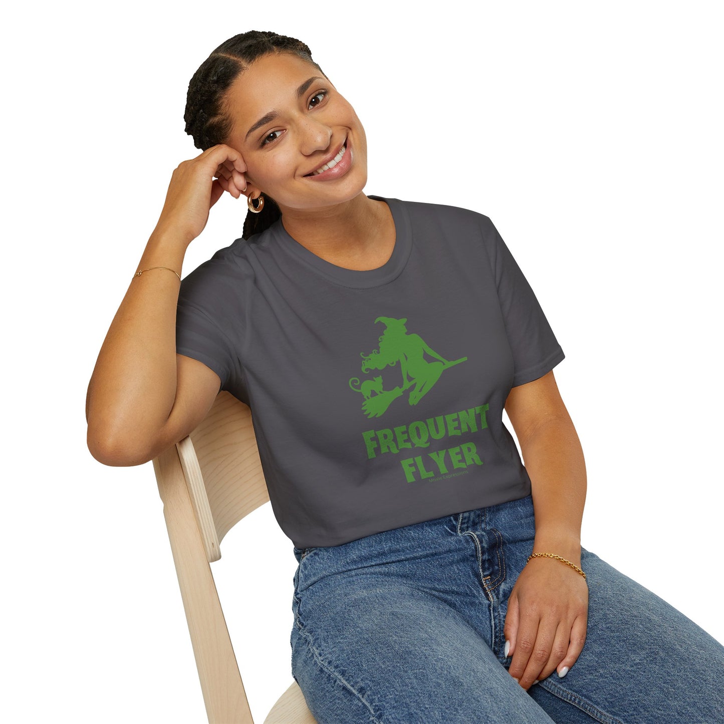 Witch Flight Unisex Softstyle Crewneck T-Shirt