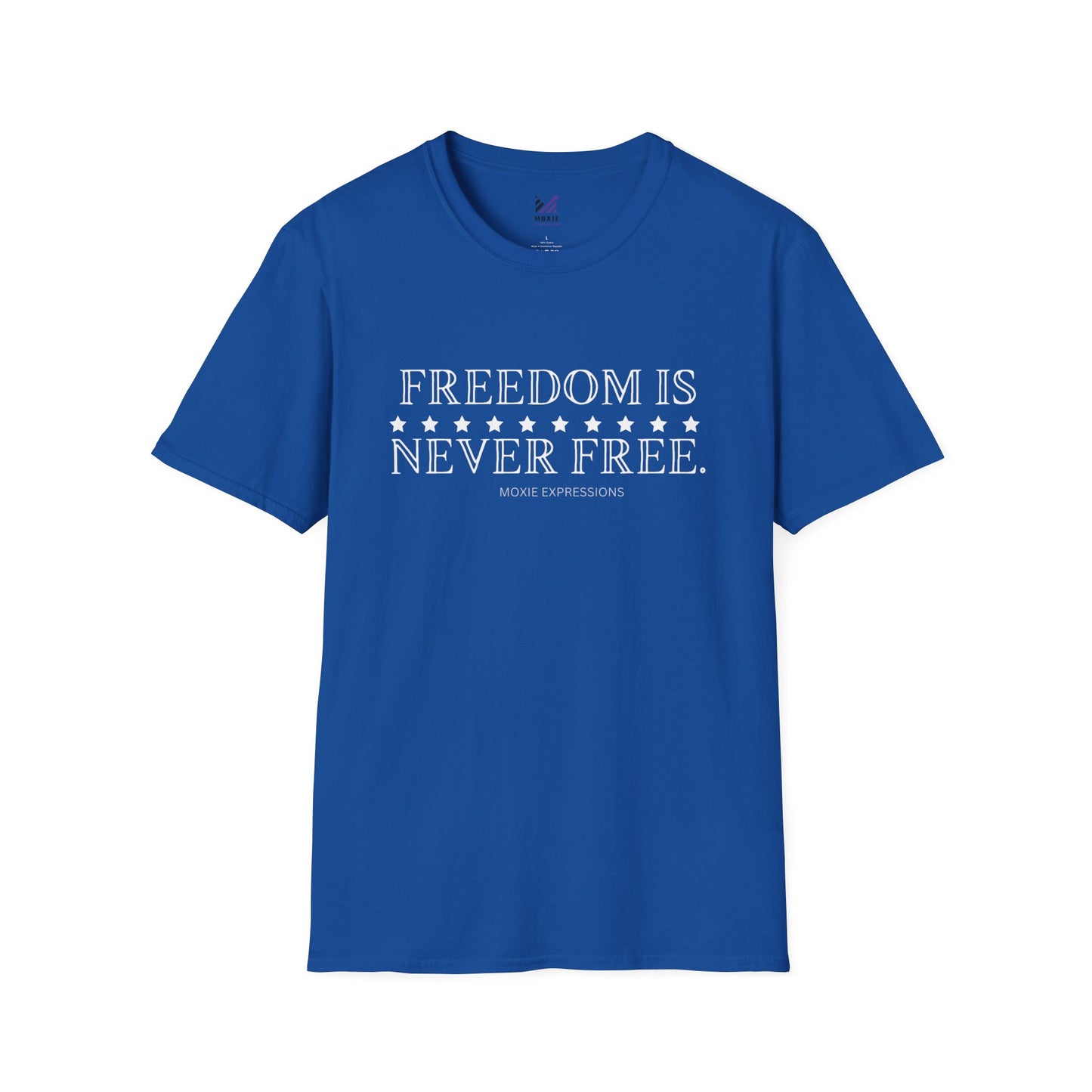 Patriotic Punisher Unisex Softstyle Crewneck T-Shirt