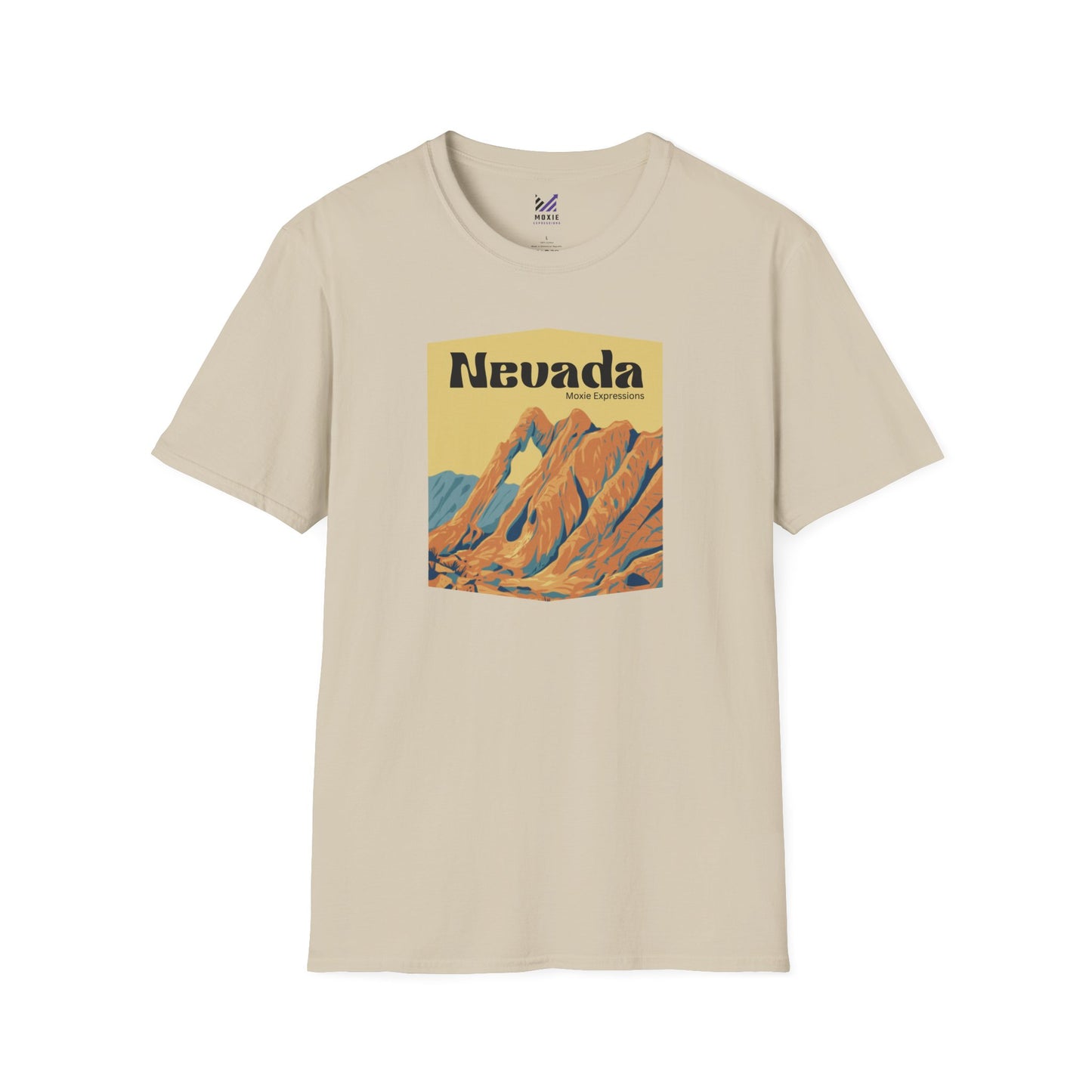 Nevada Wild Unisex Softstyle Crewneck T-Shirt