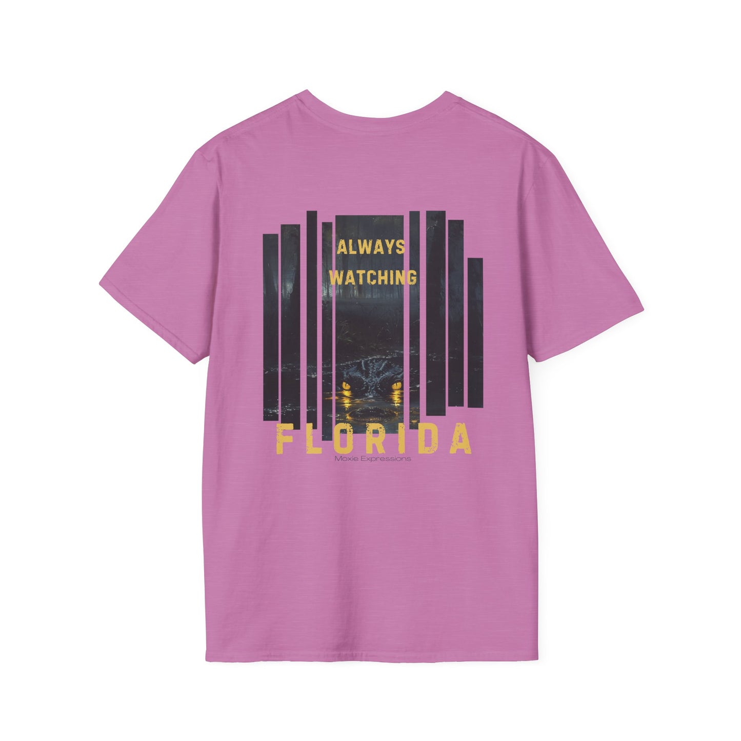 Florida Always Watching Unisex Softstyle Crewneck T-Shirt