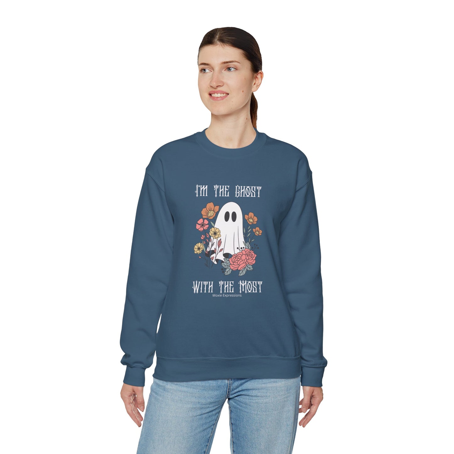 Ghost with the Most Unisex Crewneck Sweatshirt