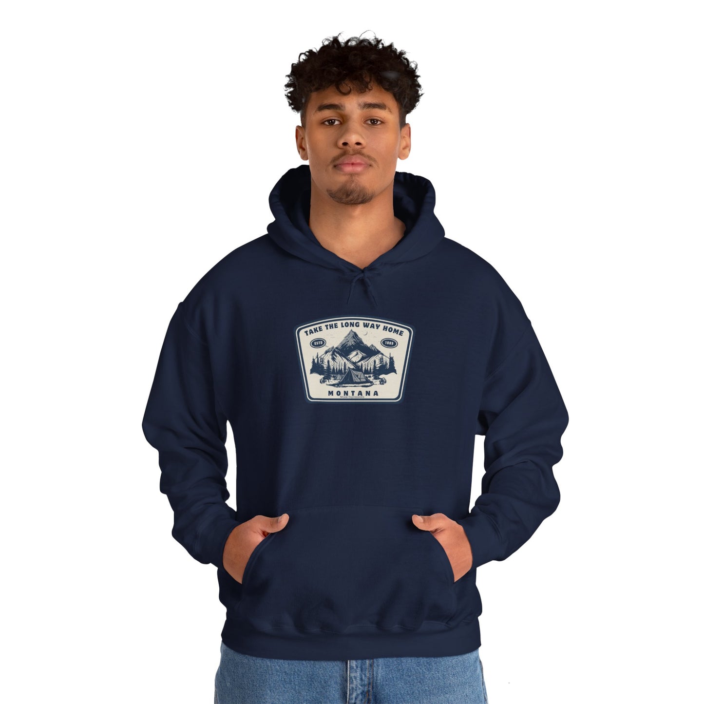 Montana Wanderer Unisex Crewneck Sweatshirt