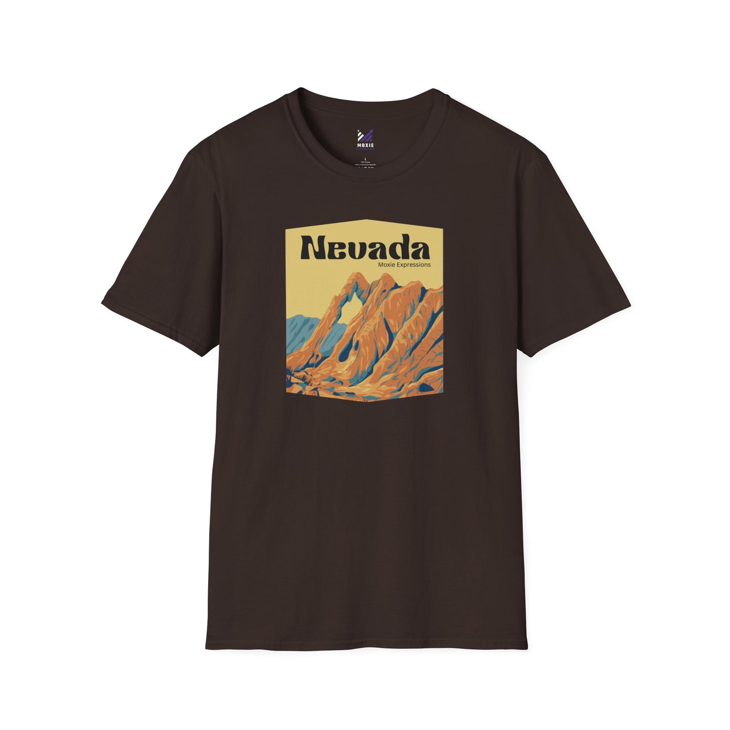 Nevada Wild Unisex Softstyle Crewneck T-Shirt