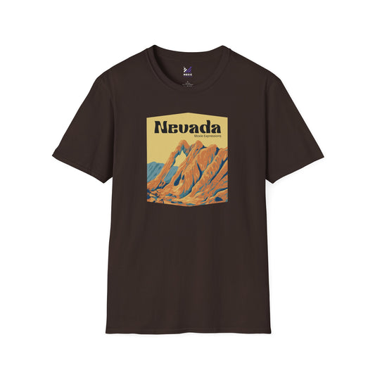 Nevada Wild Unisex Softstyle Crewneck T-Shirt