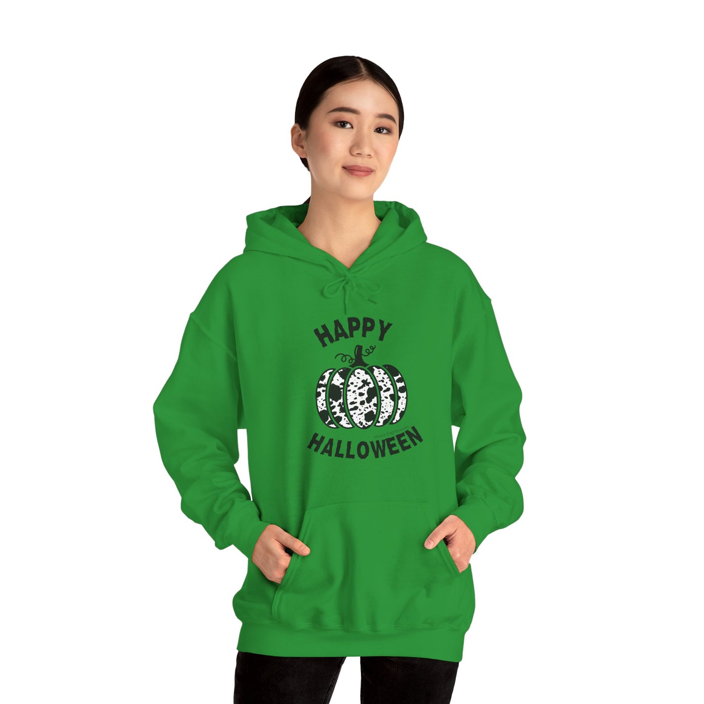 Cow Pumpkin Patch Unisex Hooded Sweatshirt